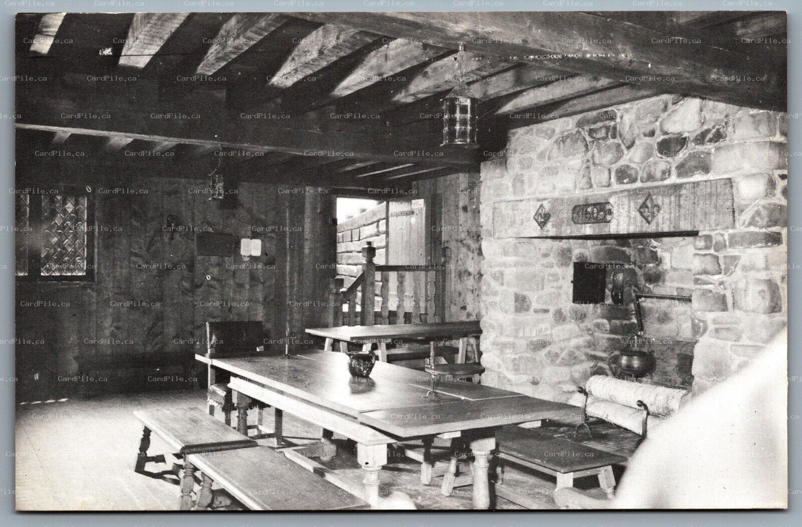 Postcard Granville Ferry NS c1980s Port Royal Habitation Community Room