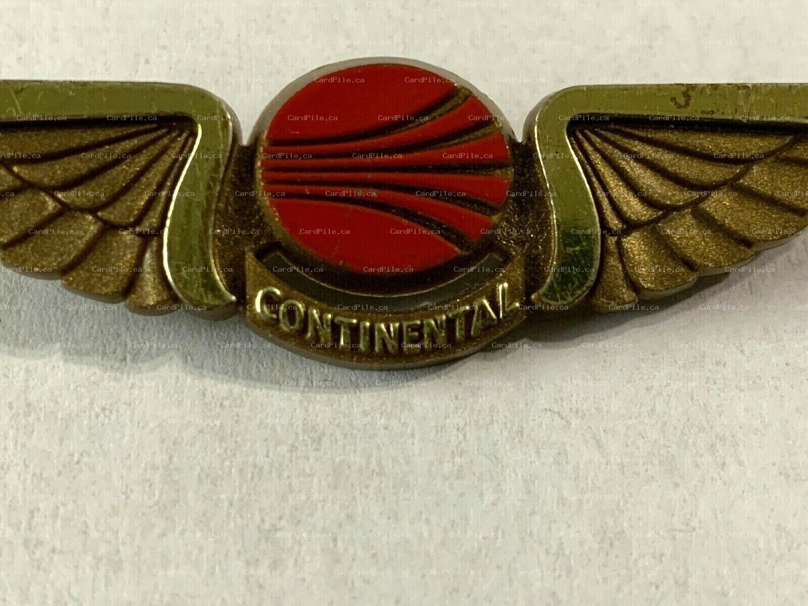 VINTAGE Continental Airlines Junior Clipper Pilot Captain Wings