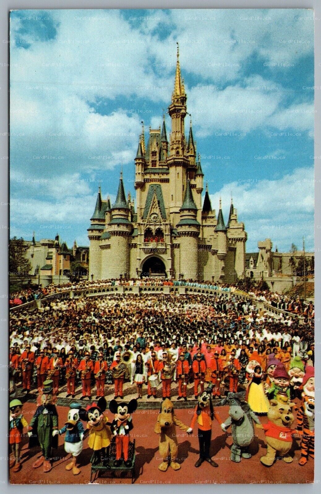 Postcard Walt Disney World FL c1970s Welcome To Walt Disney World 01110238