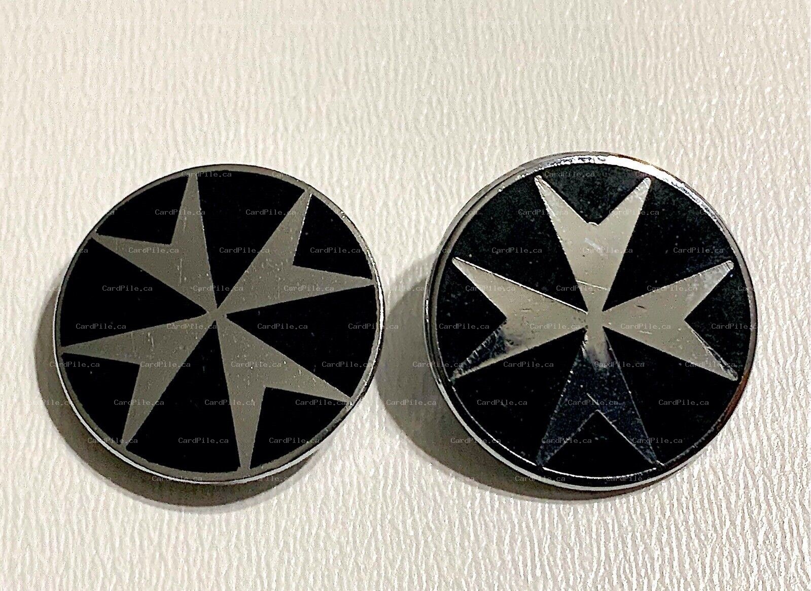 VINTAGE St Johns Ambulance Brigade Pair of 2 Made in England Pinback Pins