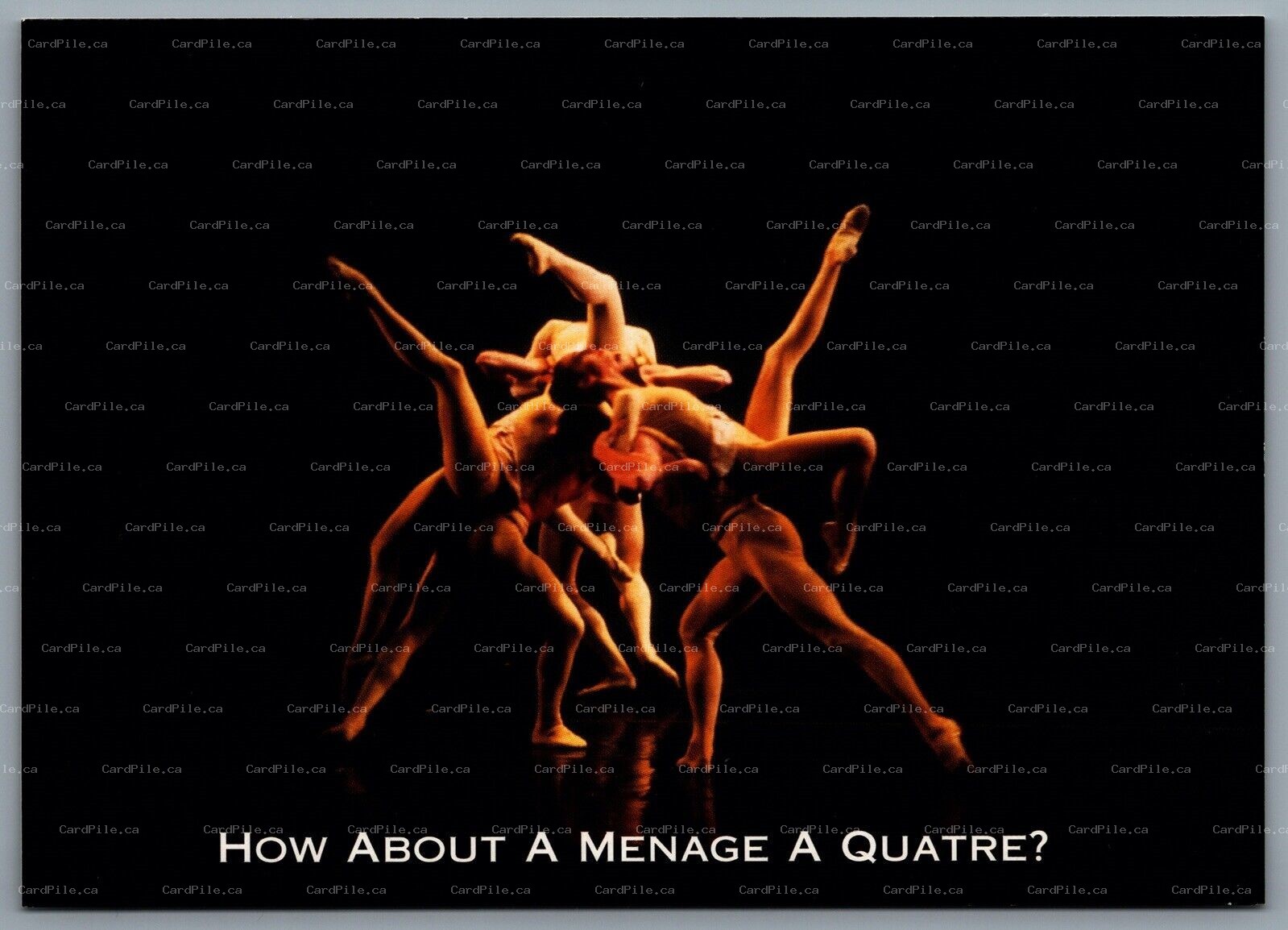 Postcard Theatre 1997 Pennsylvania Ballet Menage A Quatre Merriam Theatre