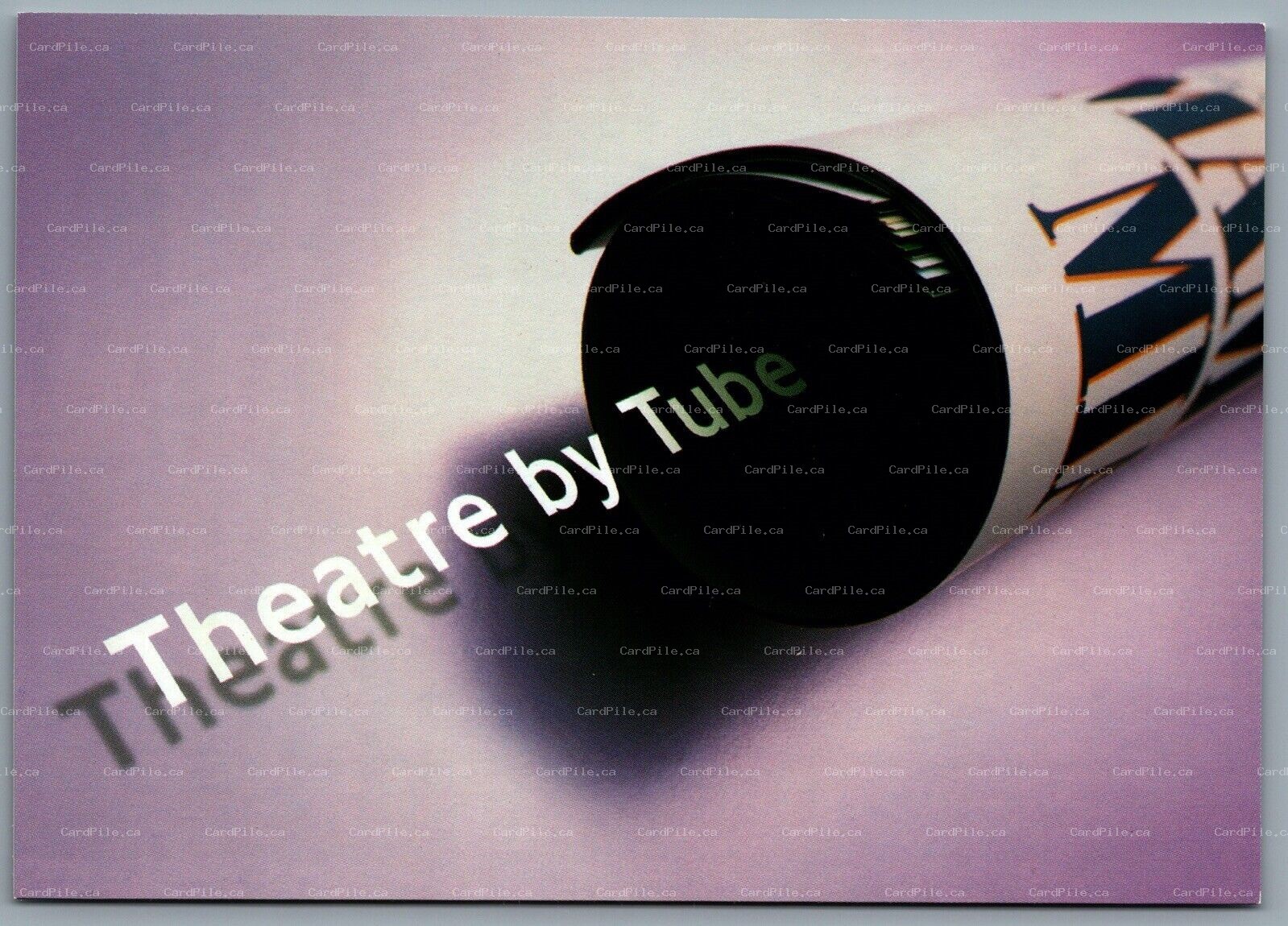 Postcard c2000s Theatre By Tube London Subway Promotional Advertisement