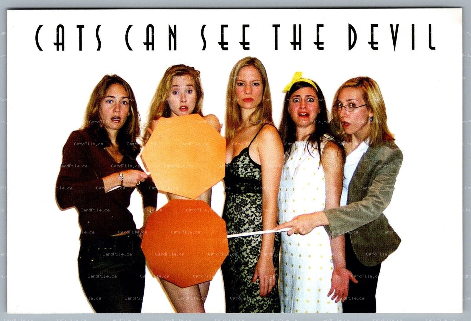 Postcard Theatre 2003 Cats Can See the Devil Puppet Show Under St. Marks Advert