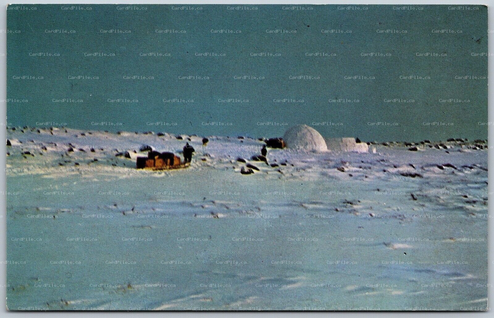 Postcard Povungnituk Quebec c1968 Scenic View Rare Cancel 