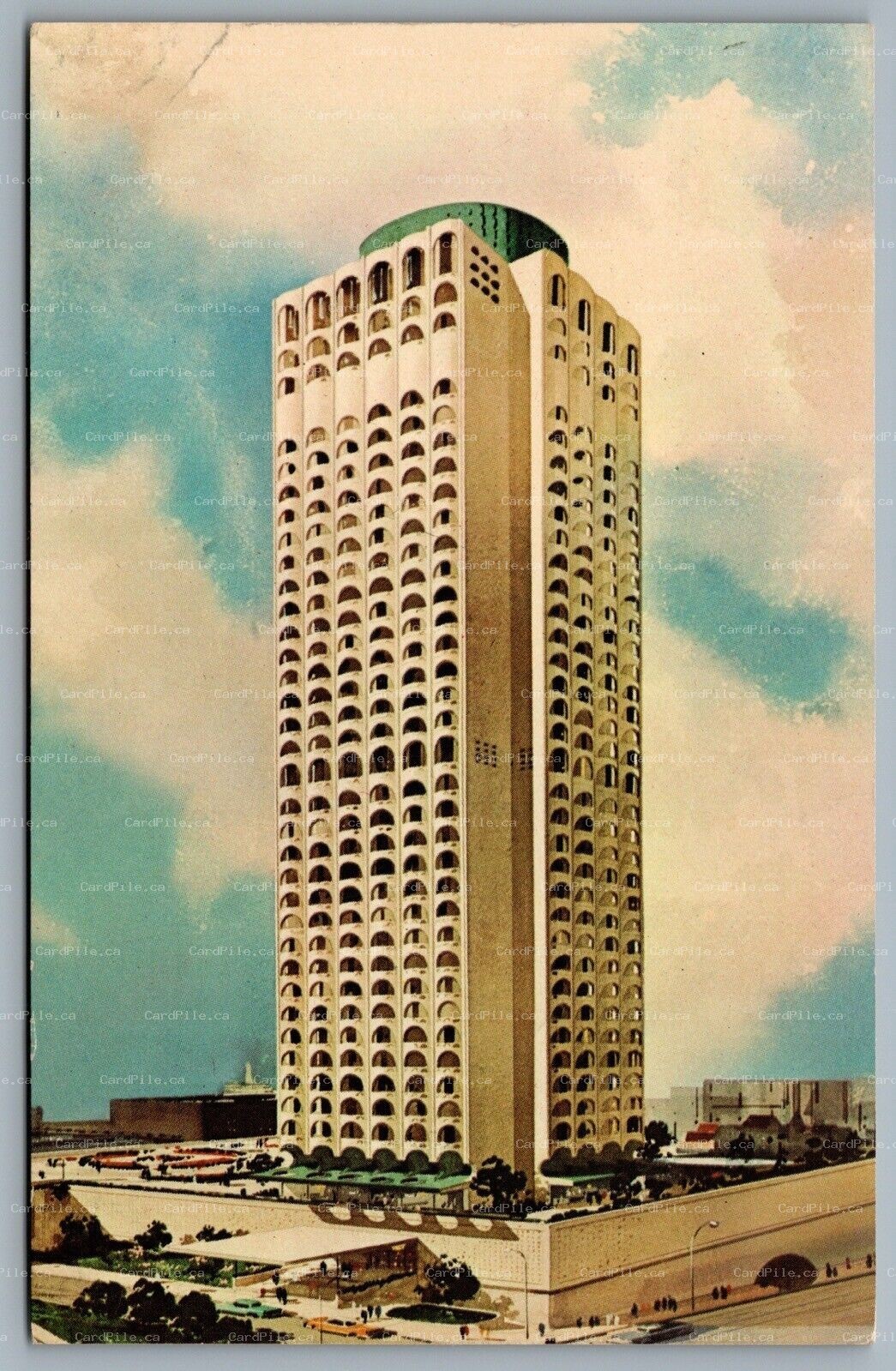 Postcard Montreal Quebec c1967 Le Chateau Champlain Opening Canadian Pacific