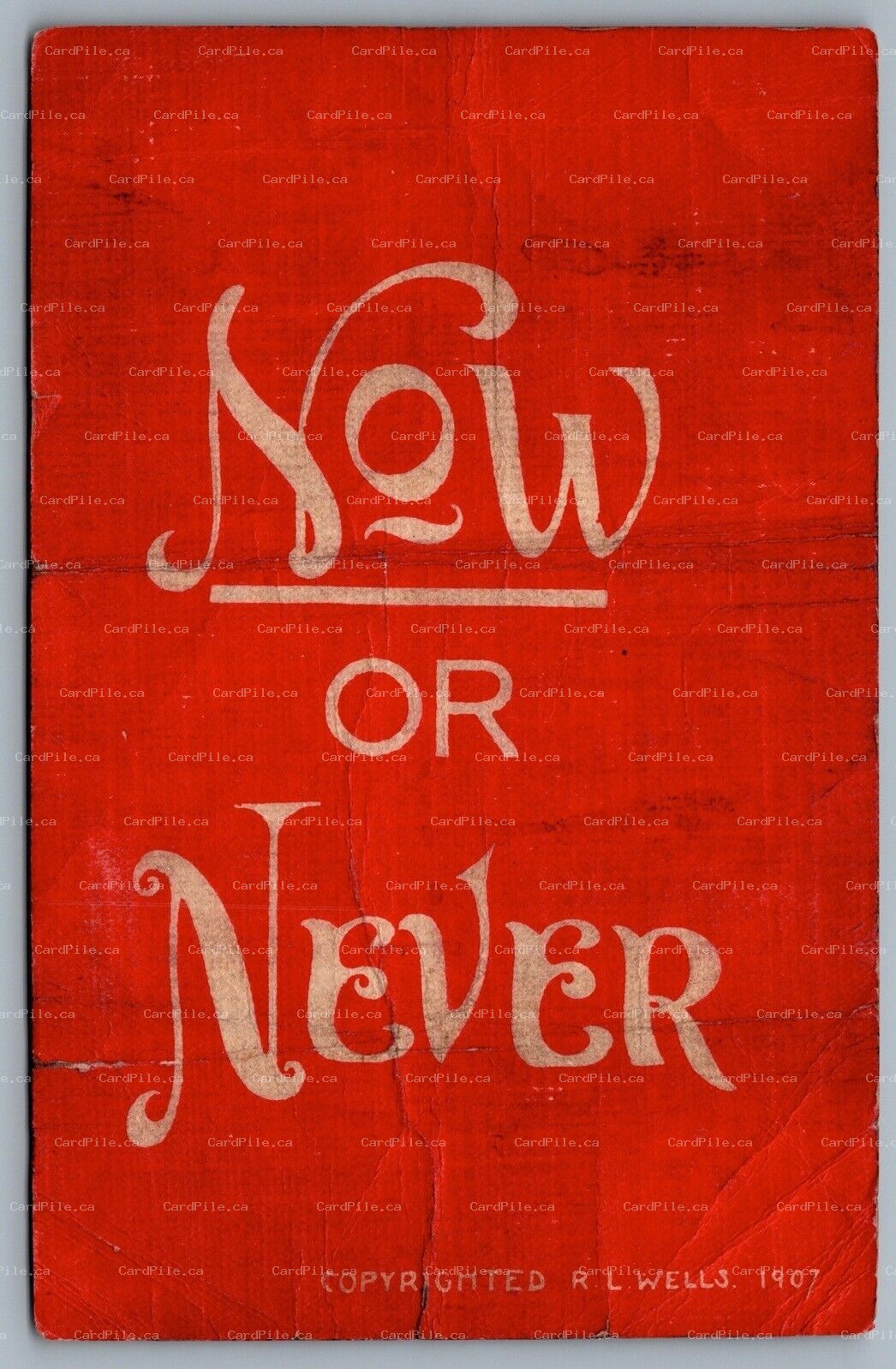 Postcard Philadelphia PA c1907 Tobacco Now or Never Hawthorne Club Advertisement