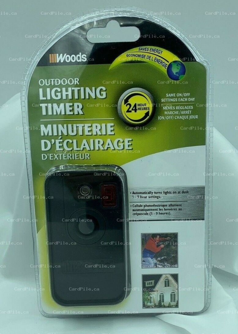 NEW Woods Outdoor Lighting Timer N1502
