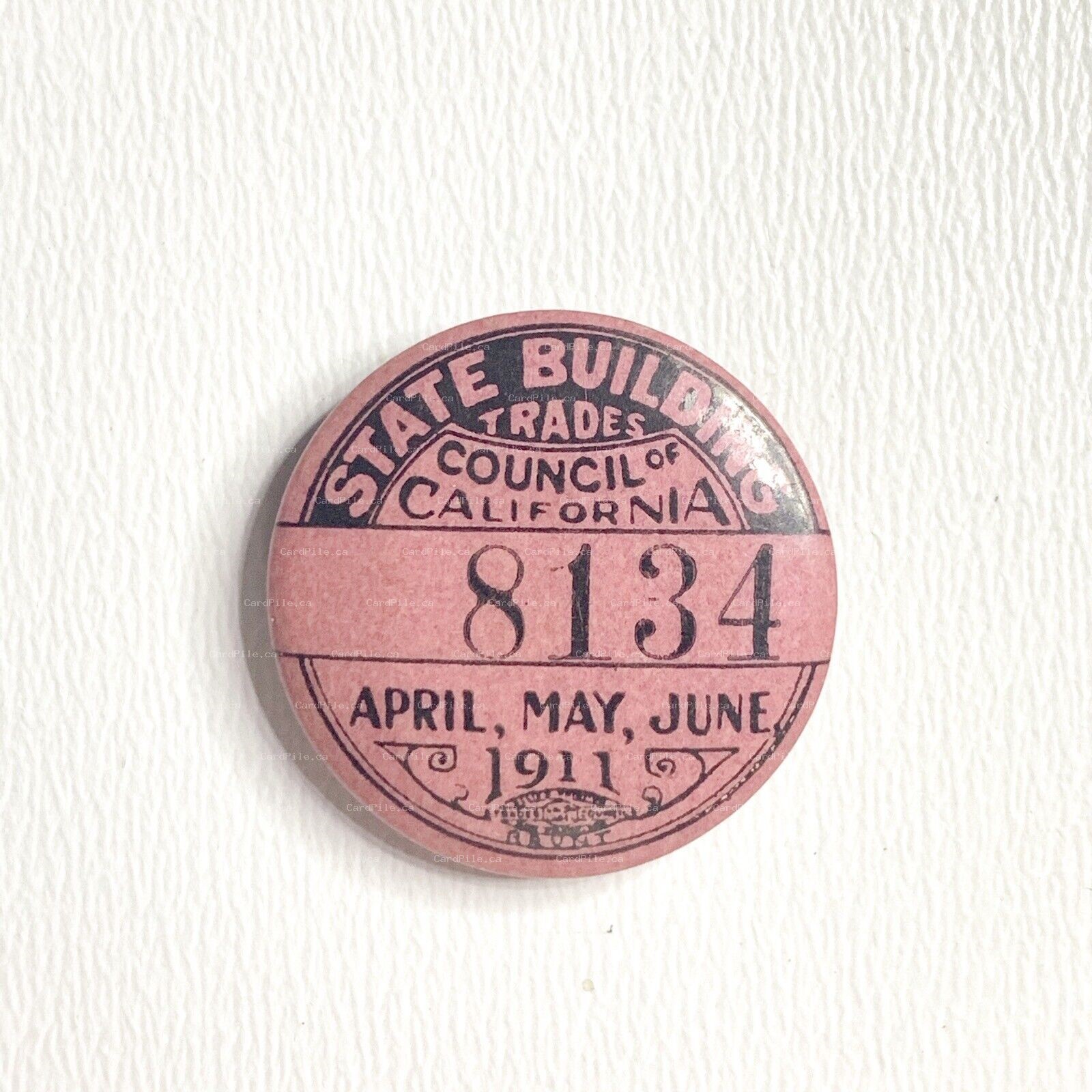 VINTAGE 1911 State Building Trades Council of California 8134 April, May, June