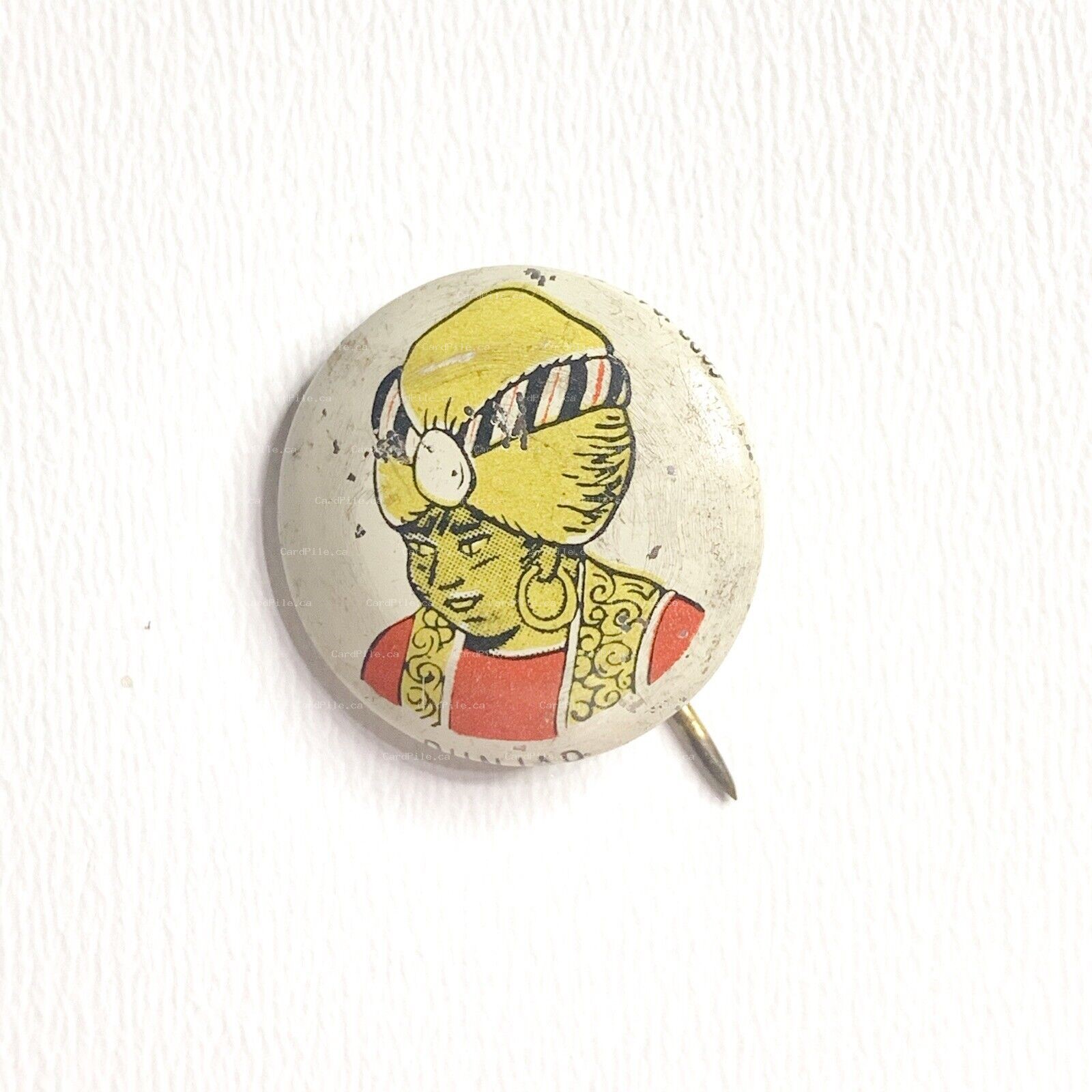 VINTAGE 1946 Kellogg's PEP - Punjab - Cereal Pinback Button A