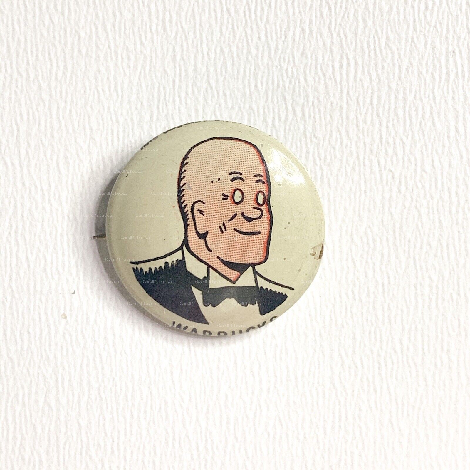 VINTAGE 1946 Kellogg's PEP - Warbucks - Cereal Pinback Button 