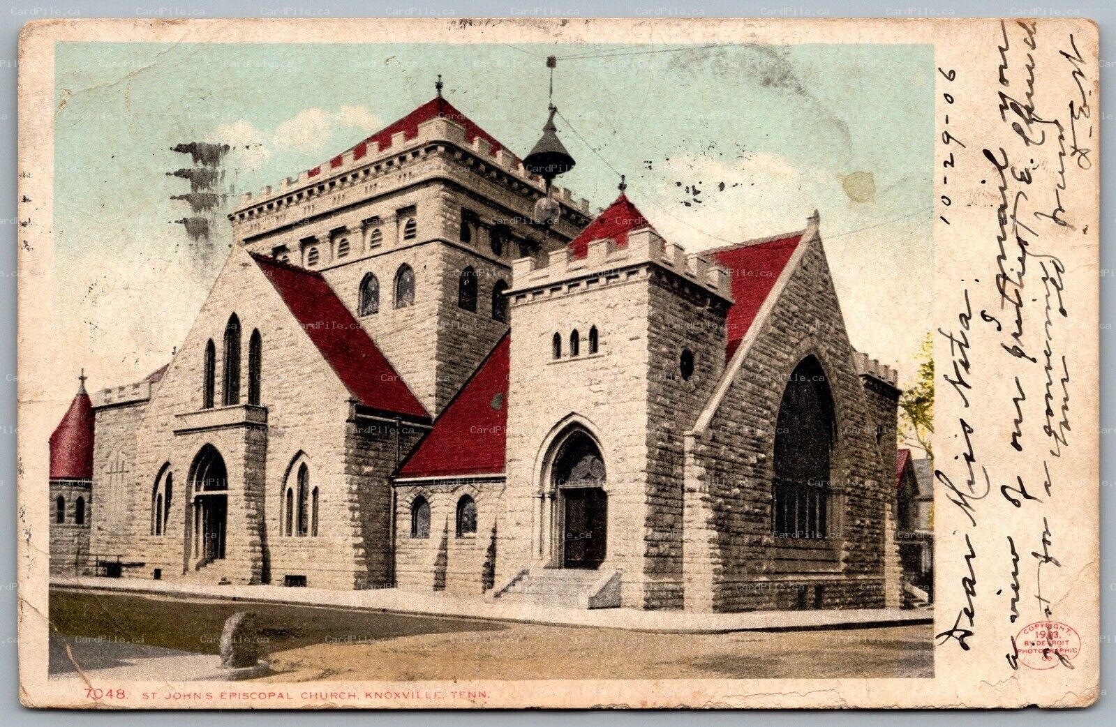 Postcard Knoxville Tennessee c1906 St. John