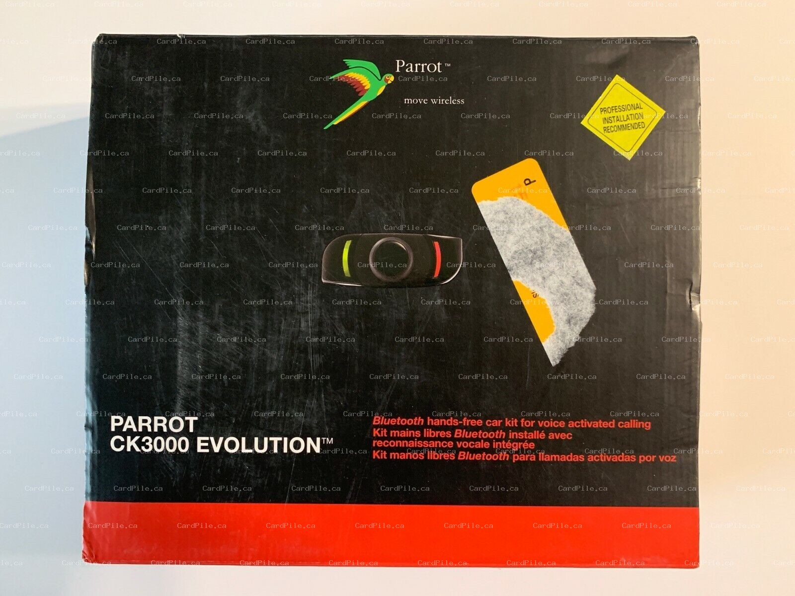 USED Parrot Bluebox CK3000 Hands Free Car Kit - Automotive Hands Free Bluetooth