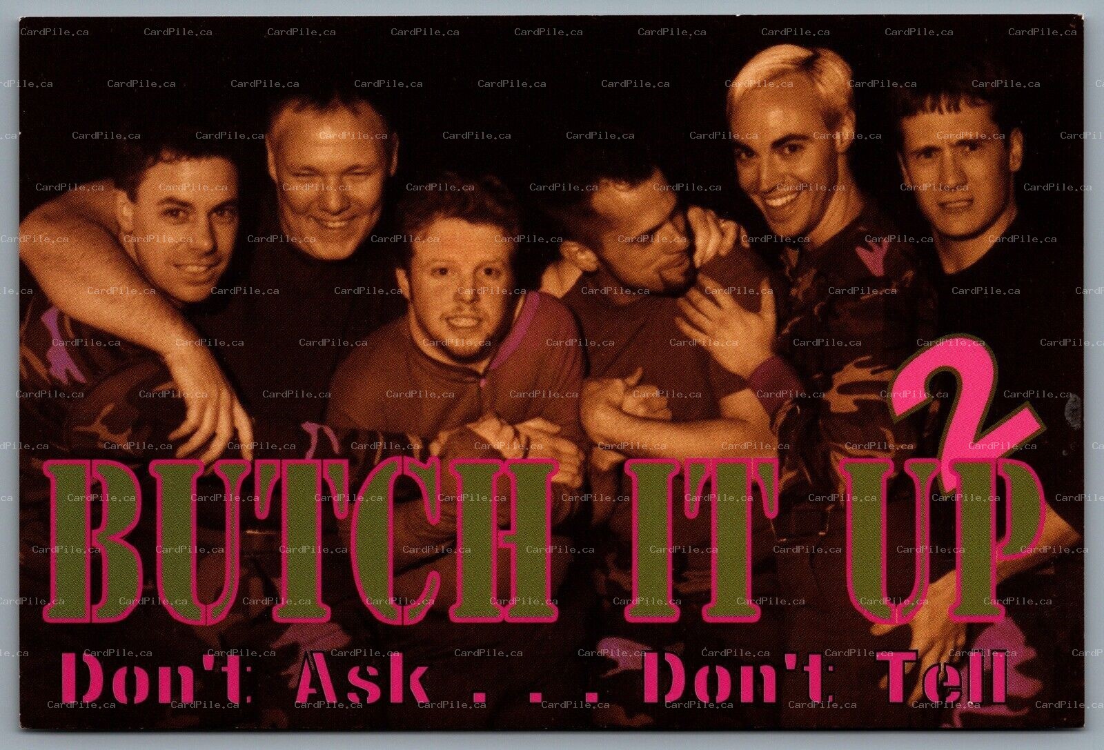 Postcard Theatre c2001 Butch It Up 2 Musical The Duplex Cabaret Gay Interest