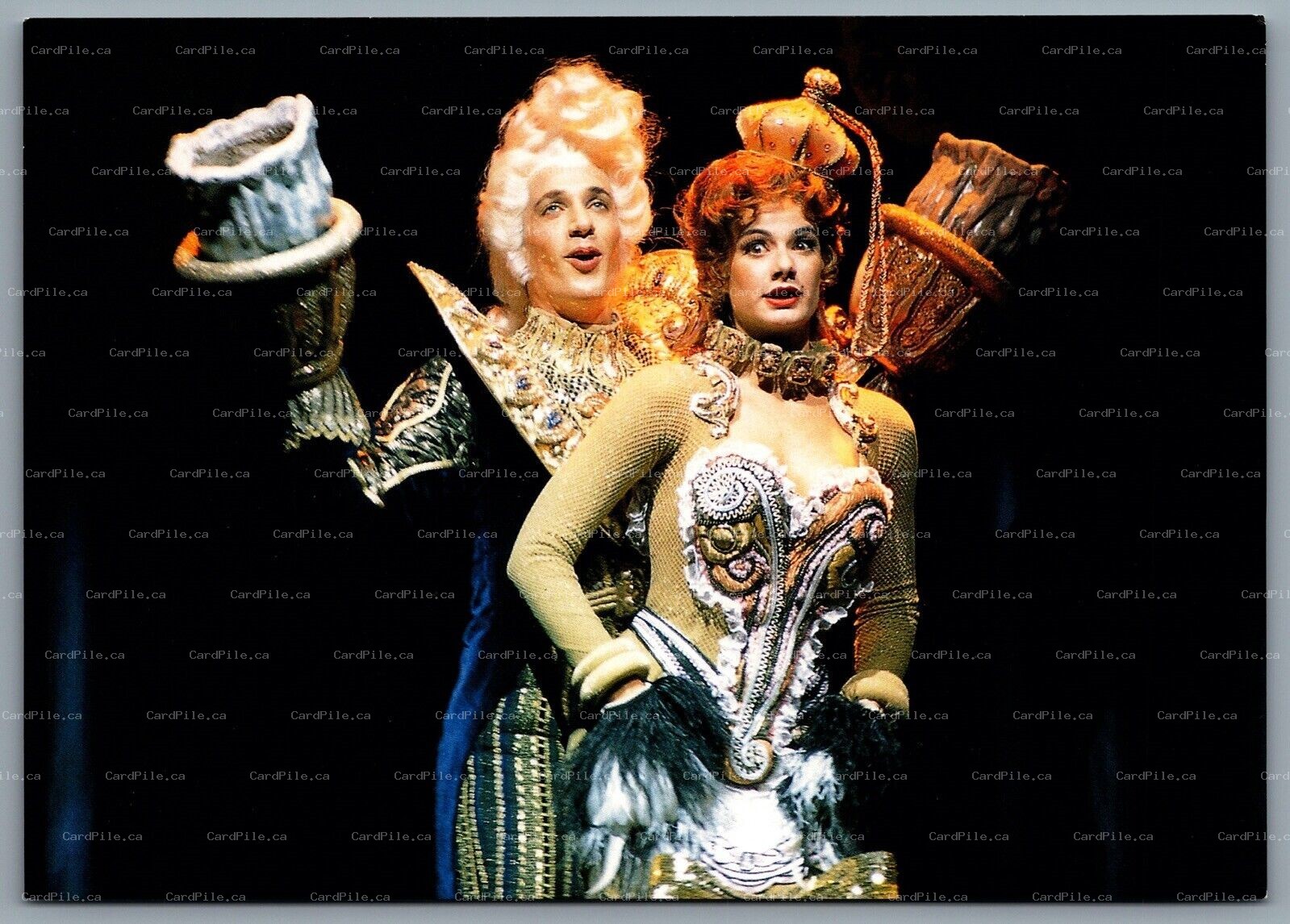 Postcard Theatre 1995 Die Schöne und das Biest Raimund Theatre Vienna Austria B