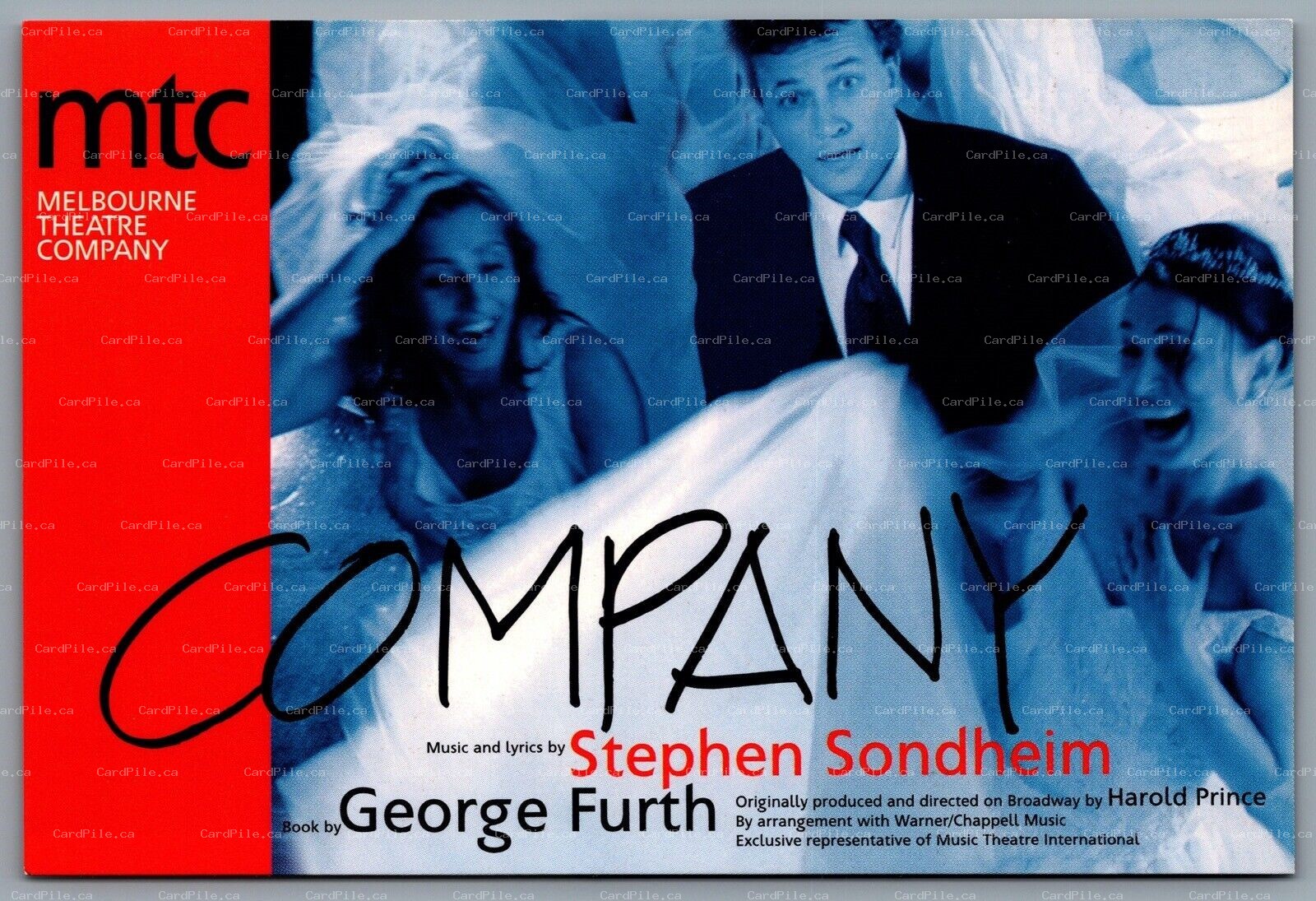 Postcard Theatre 2000 Company Musical by Stephen Sonsheim Melbourne Theatre