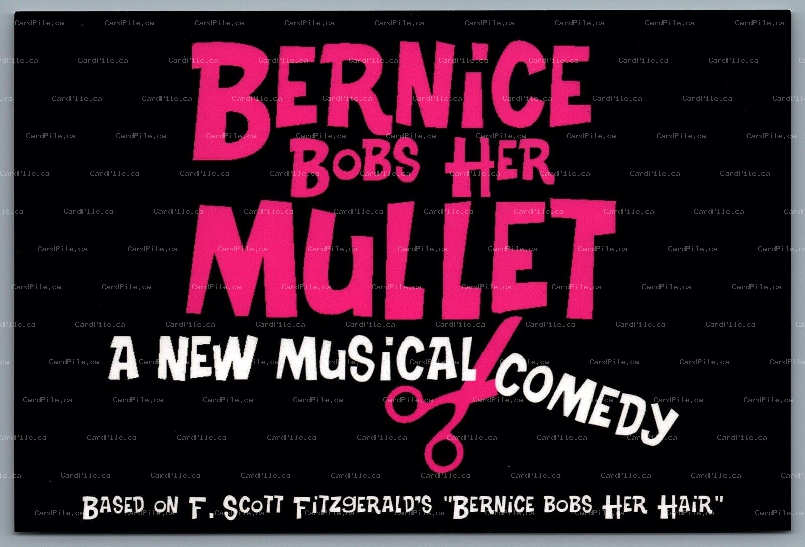 Postcard Theatre 2007 Bernice Bobs Her Mullet Musical Comedy Julia Miles Theatre