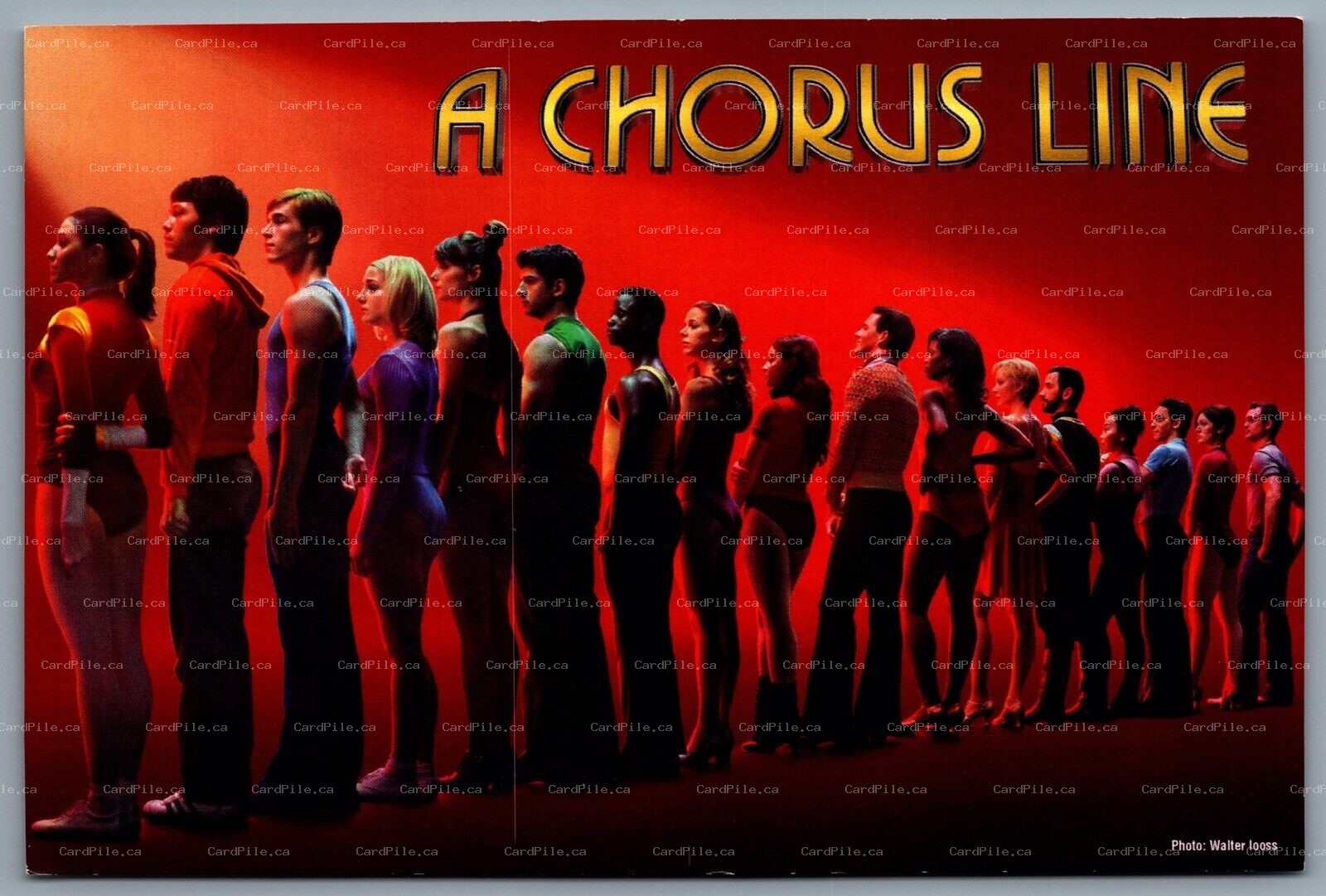 Postcard Theatre c1996 A Chorus Line Musical by Marvin Hamlisch