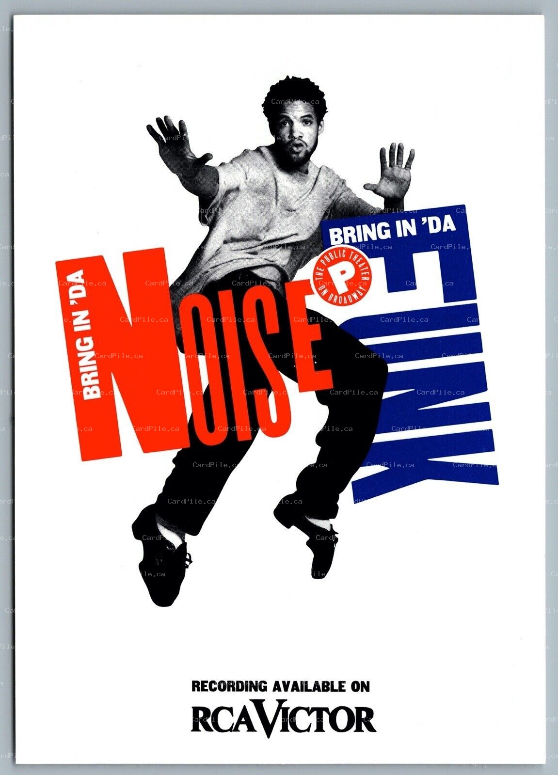 Postcard Theatre c1995 Bring In Da Noise Bring In Da Funk The Public Theatre