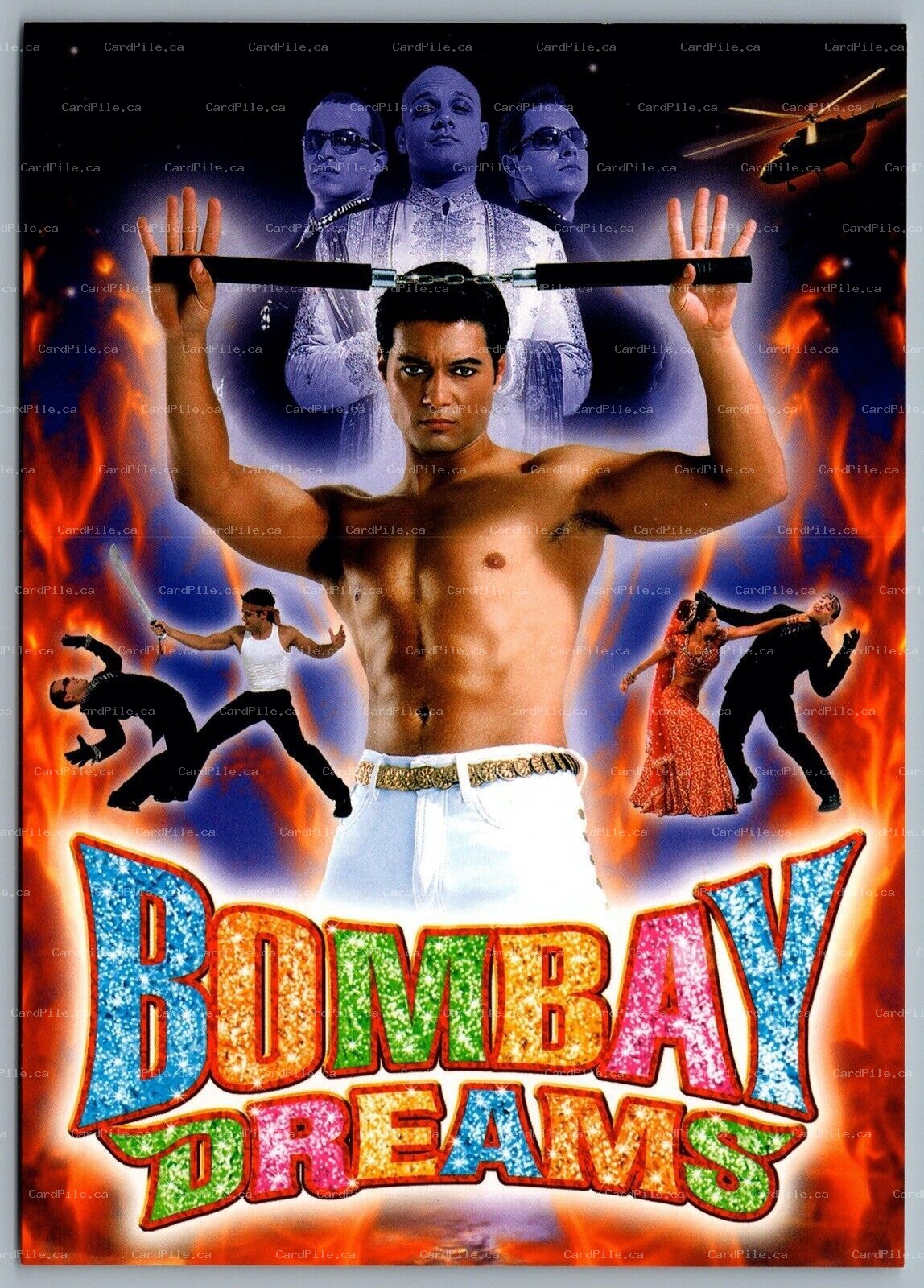 Postcard Theatre 2004 Bombay Dreams Bollywood Musical Apollo Victoria Theatre C