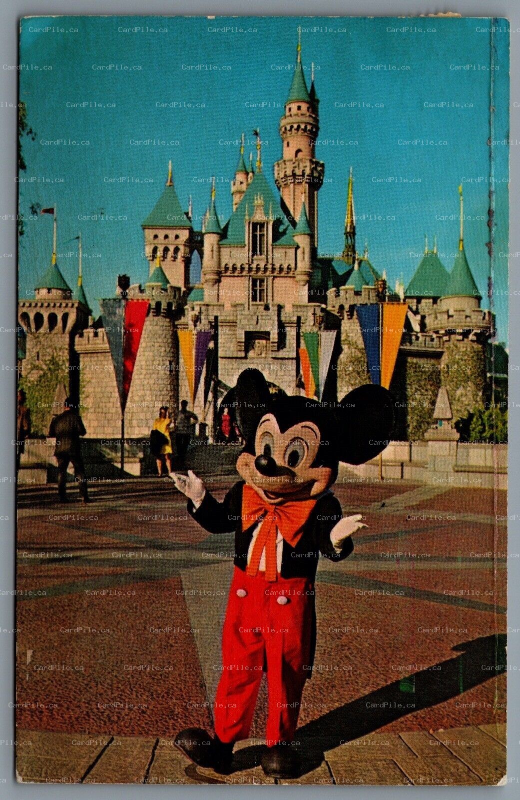 Postcard Anaheim CA c1960s It all Started With a Mouse DT-35929-C Fantasyland