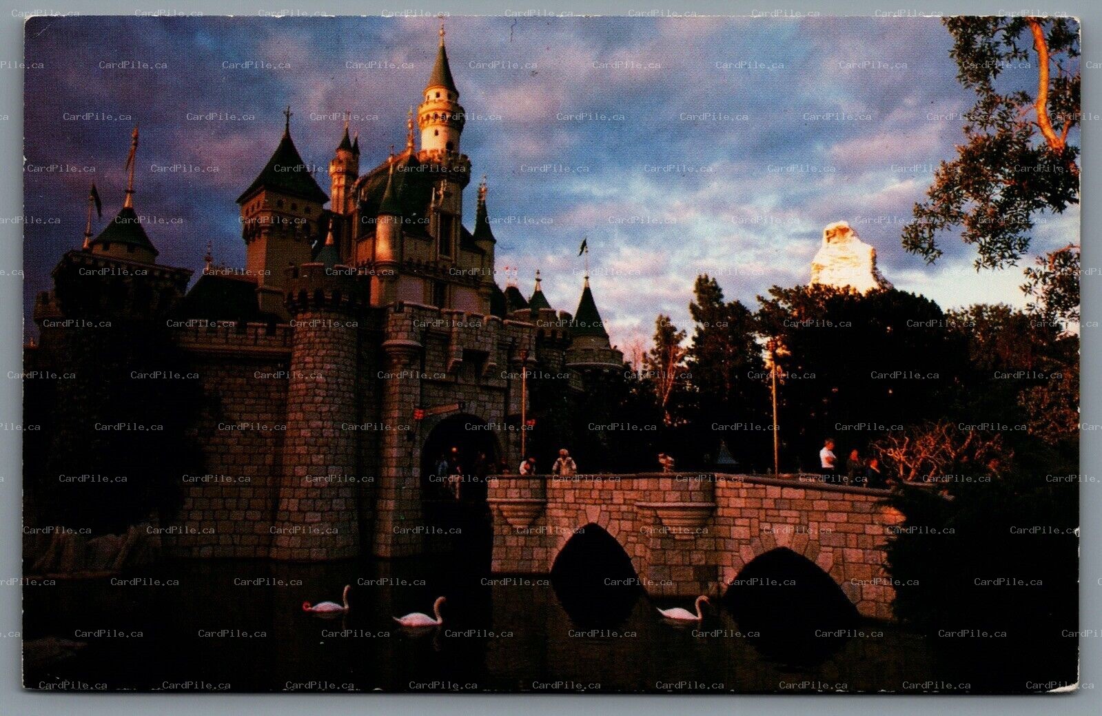 Postcard Anaheim CA c1970s Sleeping Beauty Castle 0100-10357 Disneyland