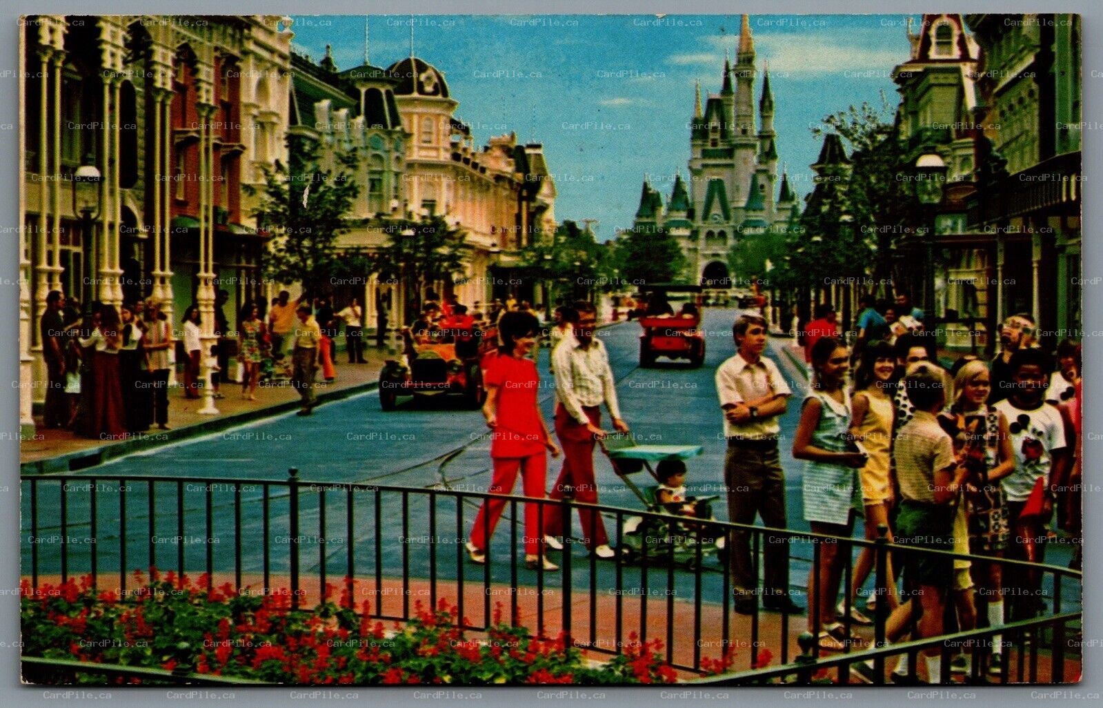 Postcard Walt Disney World FL Main Street USA 01110201 DP 79908-C