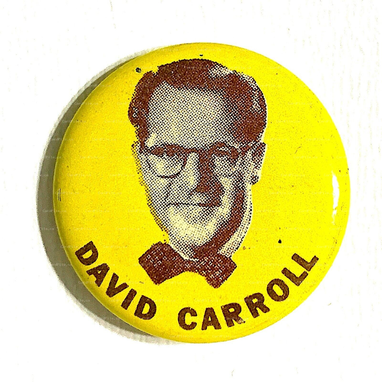 VINTAGE 1950s Mercury Recrods Recording Star David Carroll of Taylorville IL - A