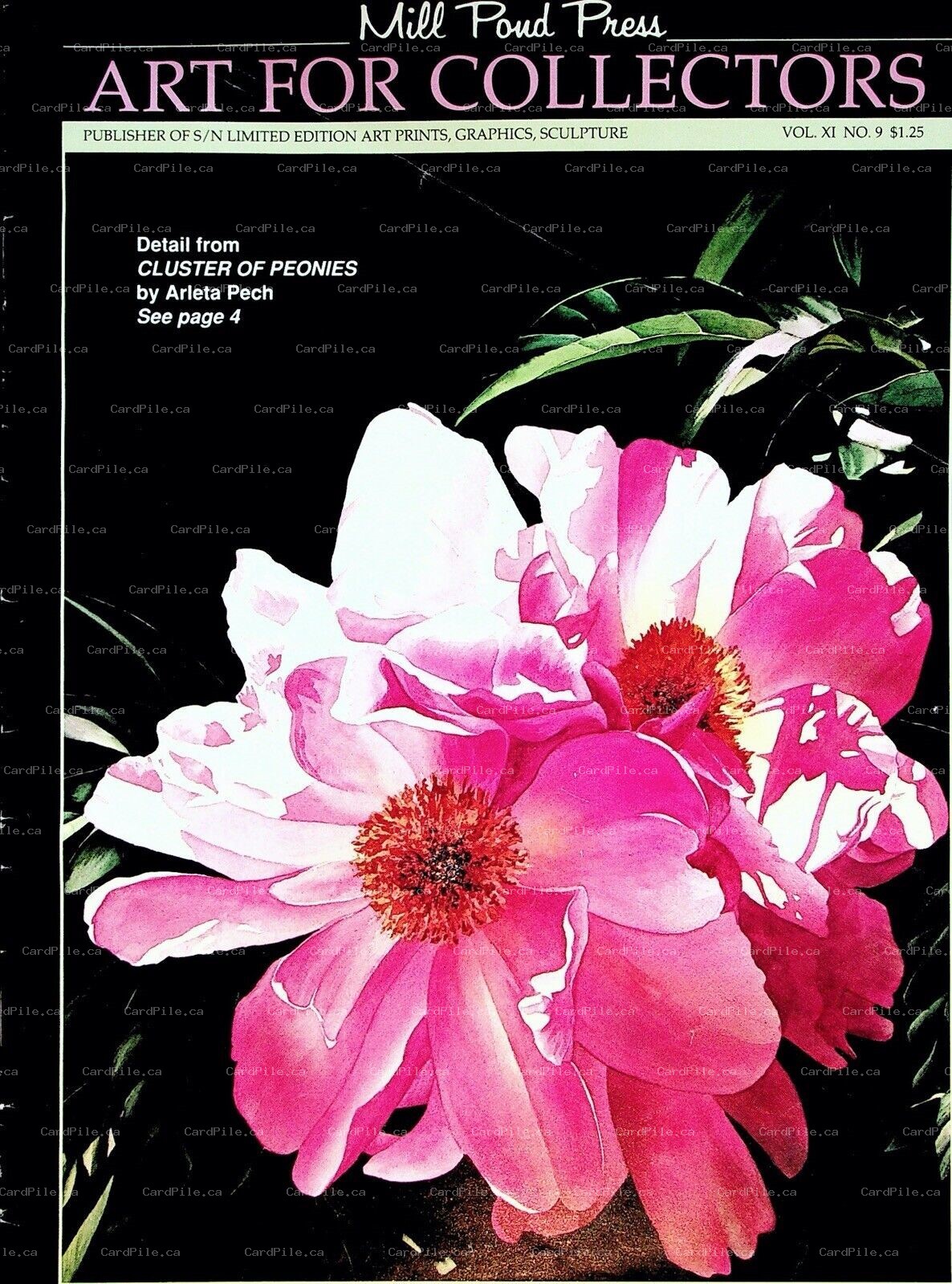 Art for Collectors 1989 by Mill Pond Press Vol XI No 9 Robert Bateman 