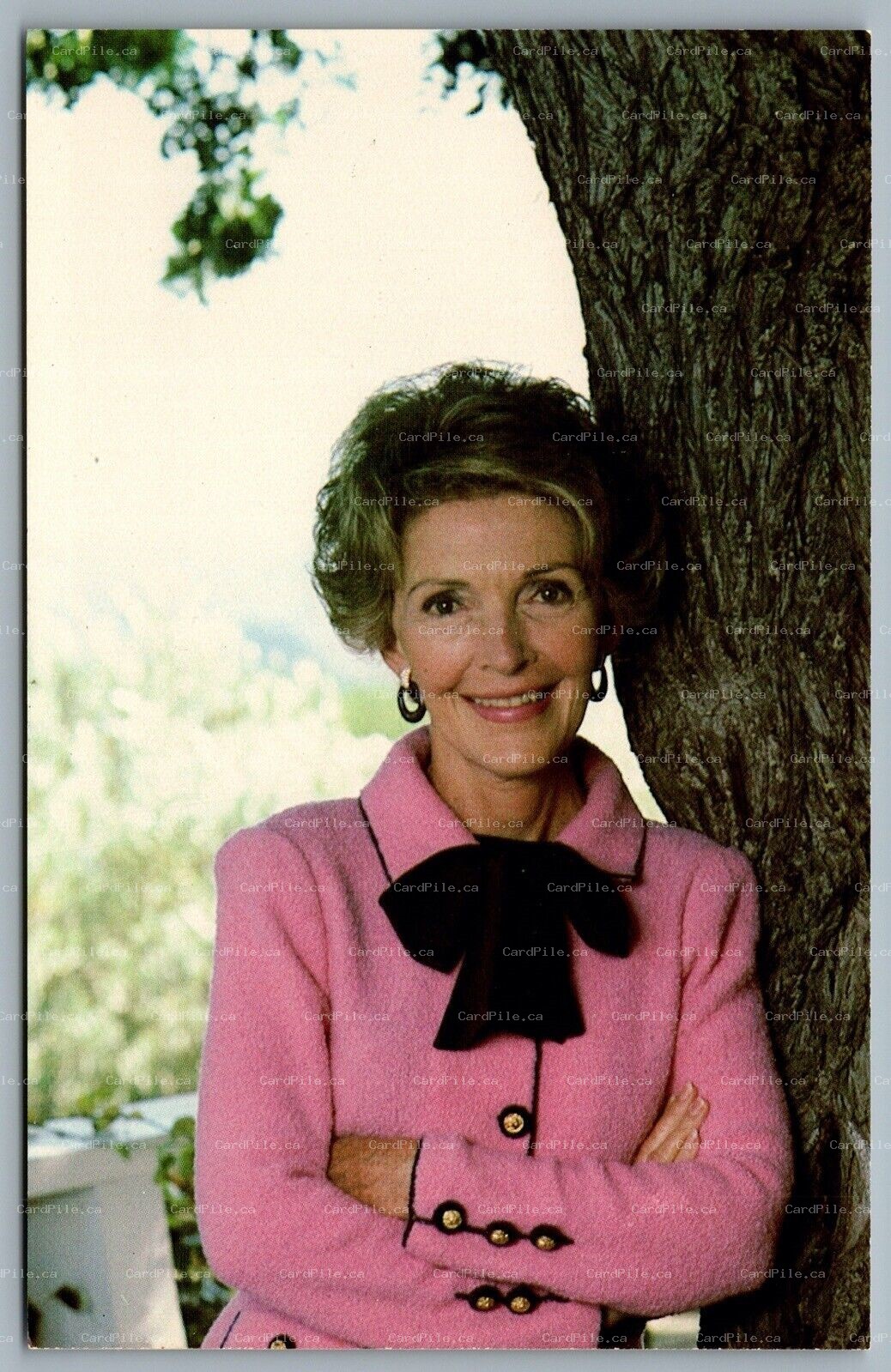 Postcard c1980 Nancy Raegan Pacific Palasides California Portrait Photo 