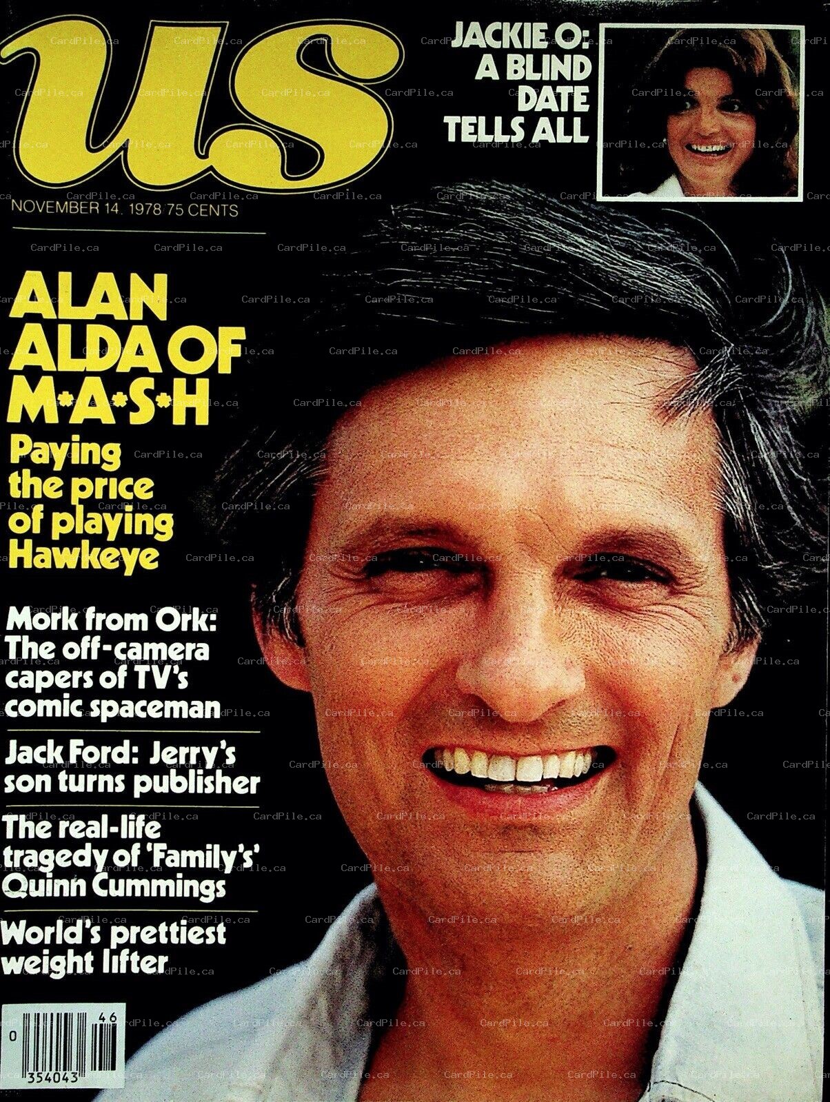 VINTAGE US Magazine 1978 November MASH Alan Alda Football Astronomer