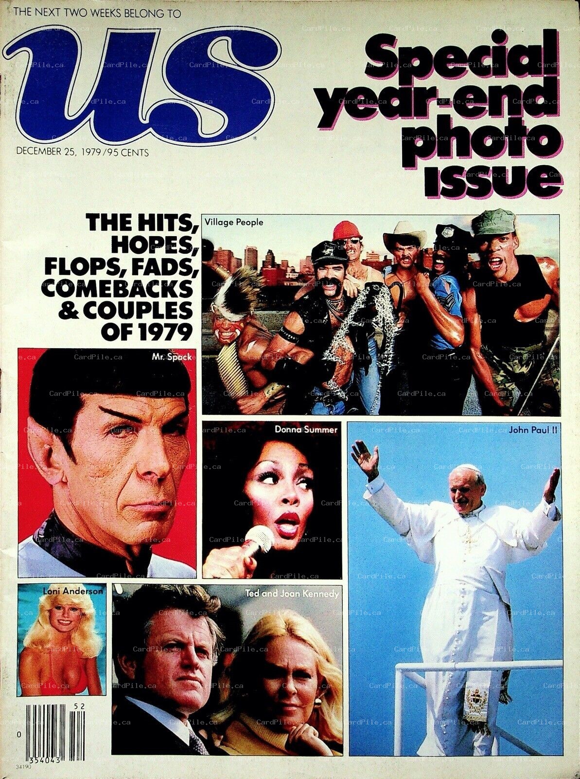 VINTAGE US Magazine 1979 December Special Year End Photo Issue Spock