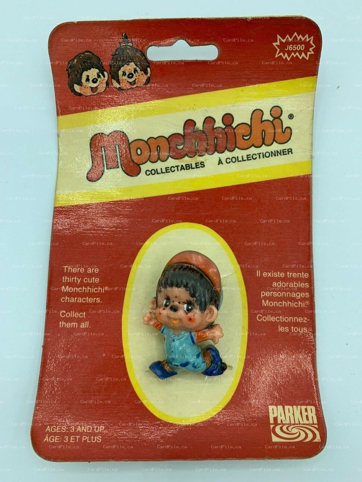 VINTAGE 1974 Parker Monchhichi Sekiguchi Collectables J6500 - Stealing Second