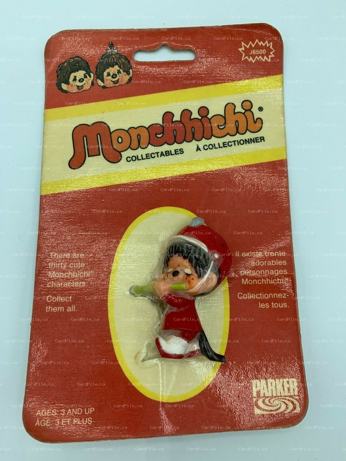 VINTAGE 1974 Parker Monchhichi Sekiguchi Collectables J6500 - Piper - HongKong
