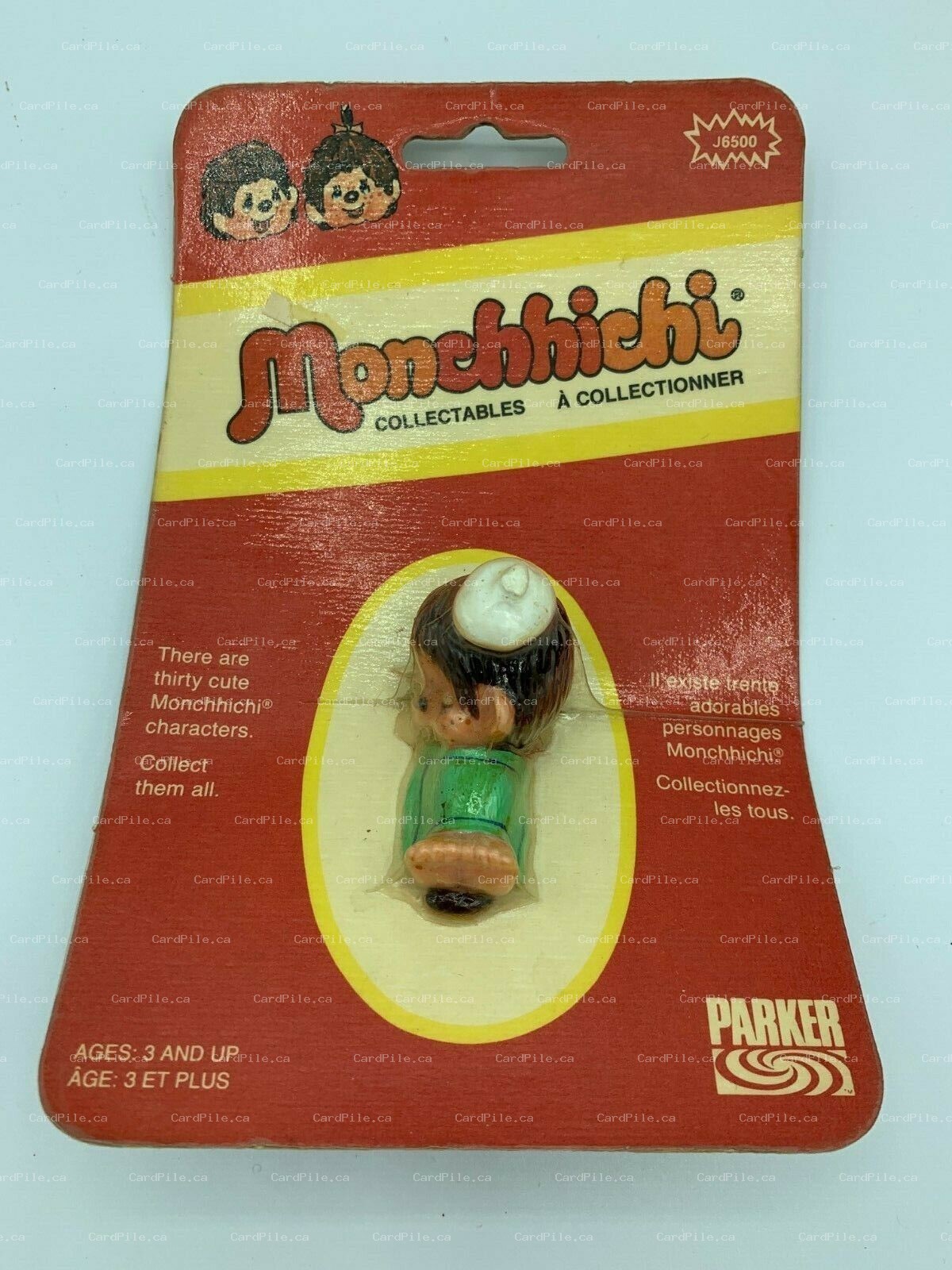 VINTAGE 1974 Parker Monchhichi Sekiguchi Collectables J6500 - Snoozy -HongKong B