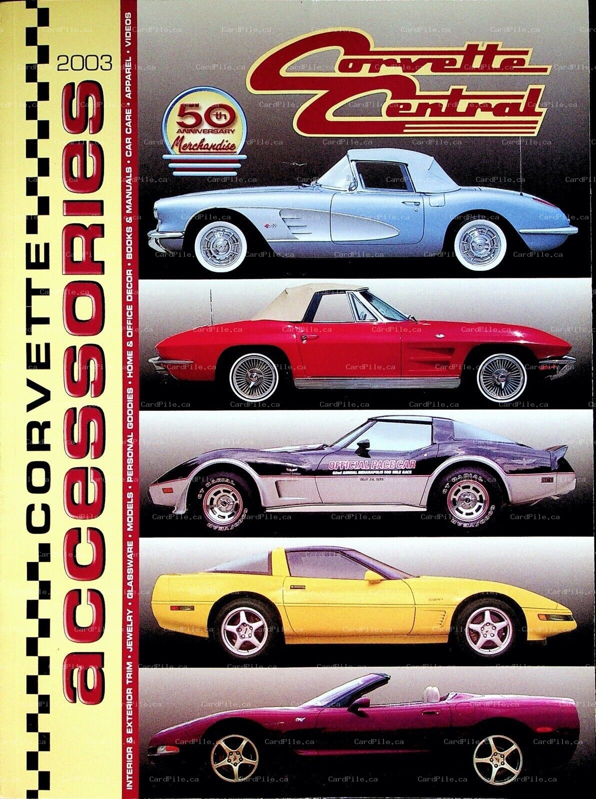 2003 Corvette Central Catalog Corvette Accessories Guide