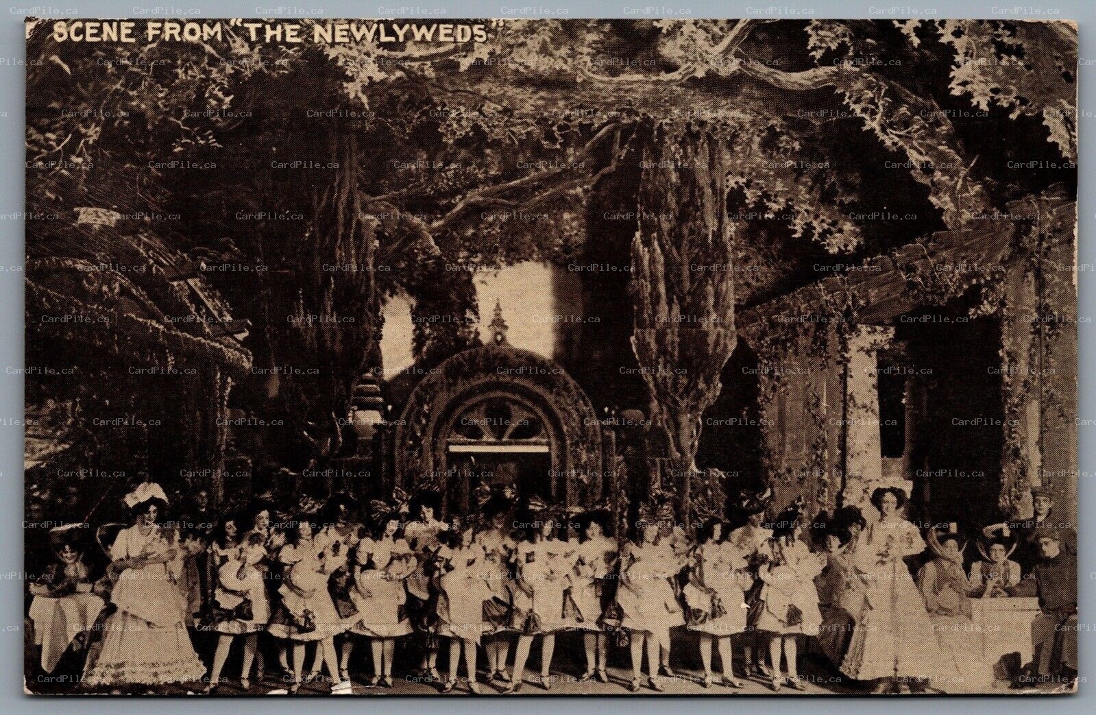 Postcard Hastings NE c1911 Scene From The Newlyweds And Their Baby Advertisement