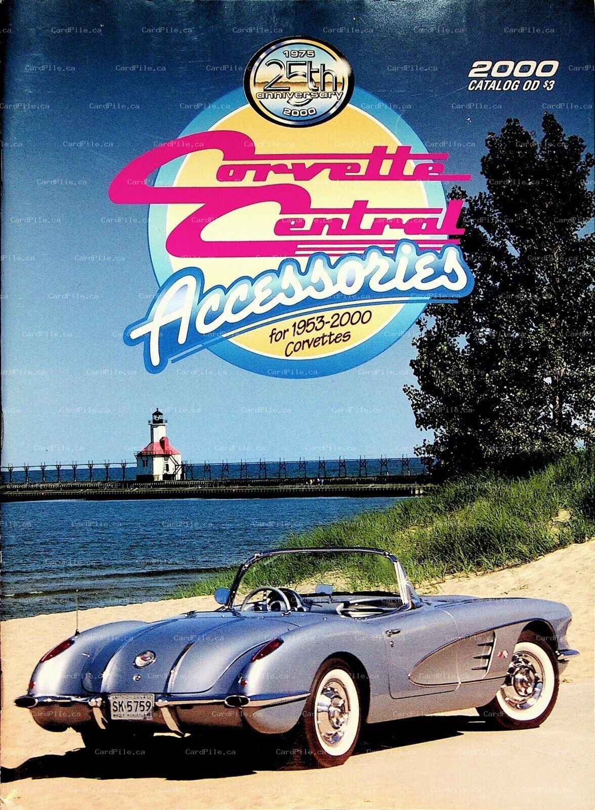 2000 Corvette Central Catalog OD Corvette Accessories Guide For 1953-2000