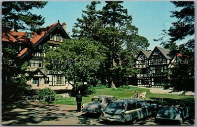 Postcard Victoria British Columbia Olde English Village