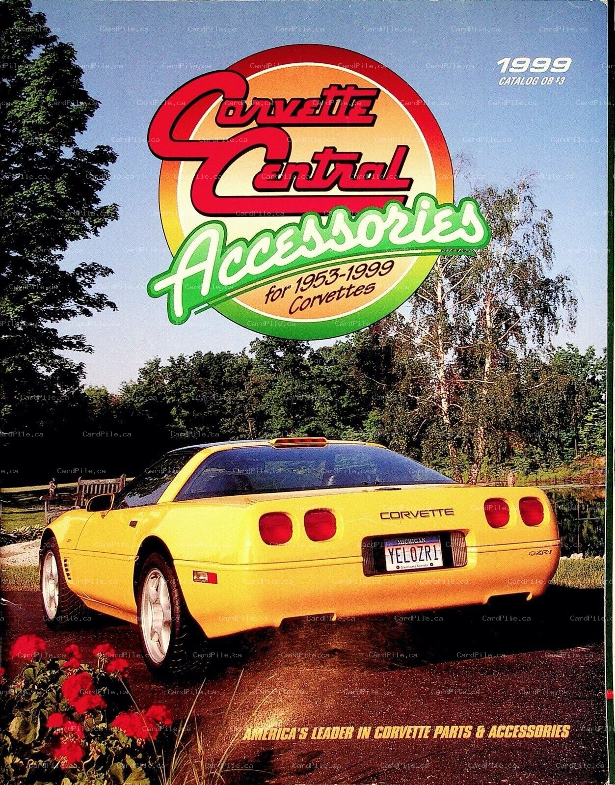 1999 Corvette Central Catalog OB Corvette Accessories Guide For 1953-1999