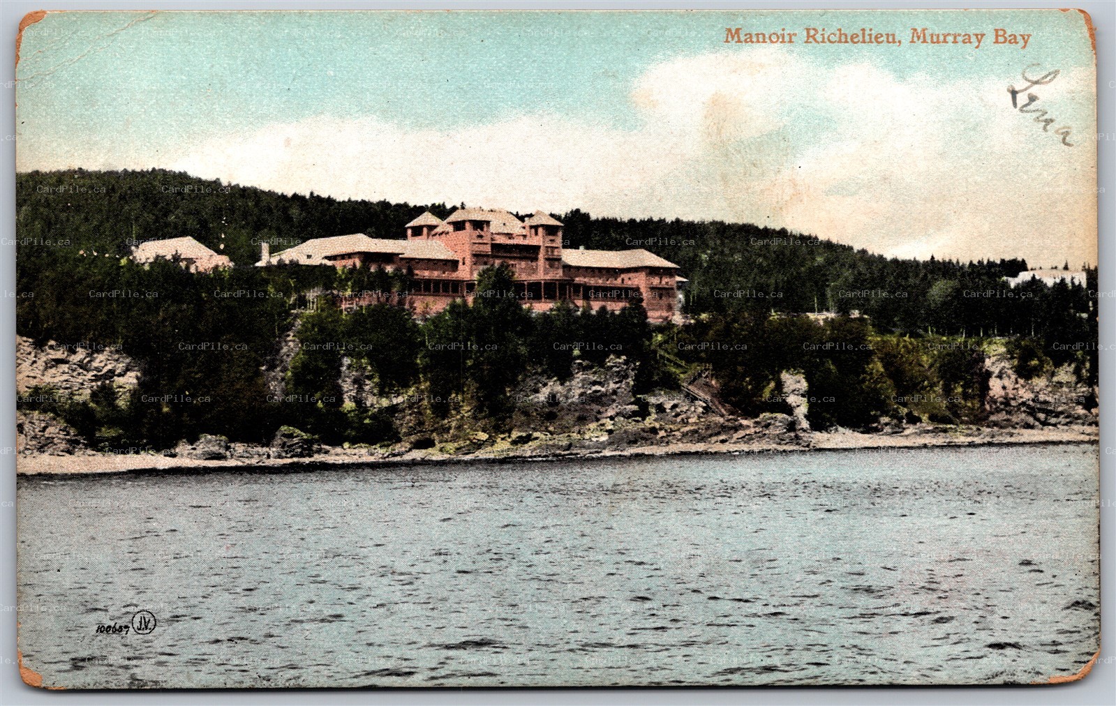 Postcard Murray Bay Quebec c1906 Manoir Richelieu From Chicoutimi 