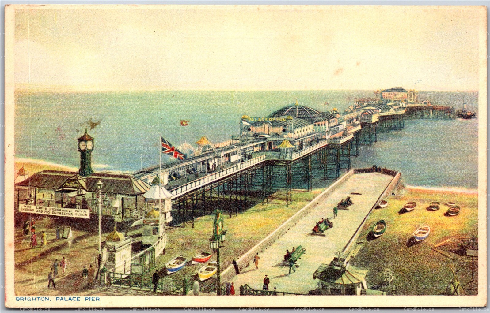 Postcard Brighton United Kingdom Palace Pier