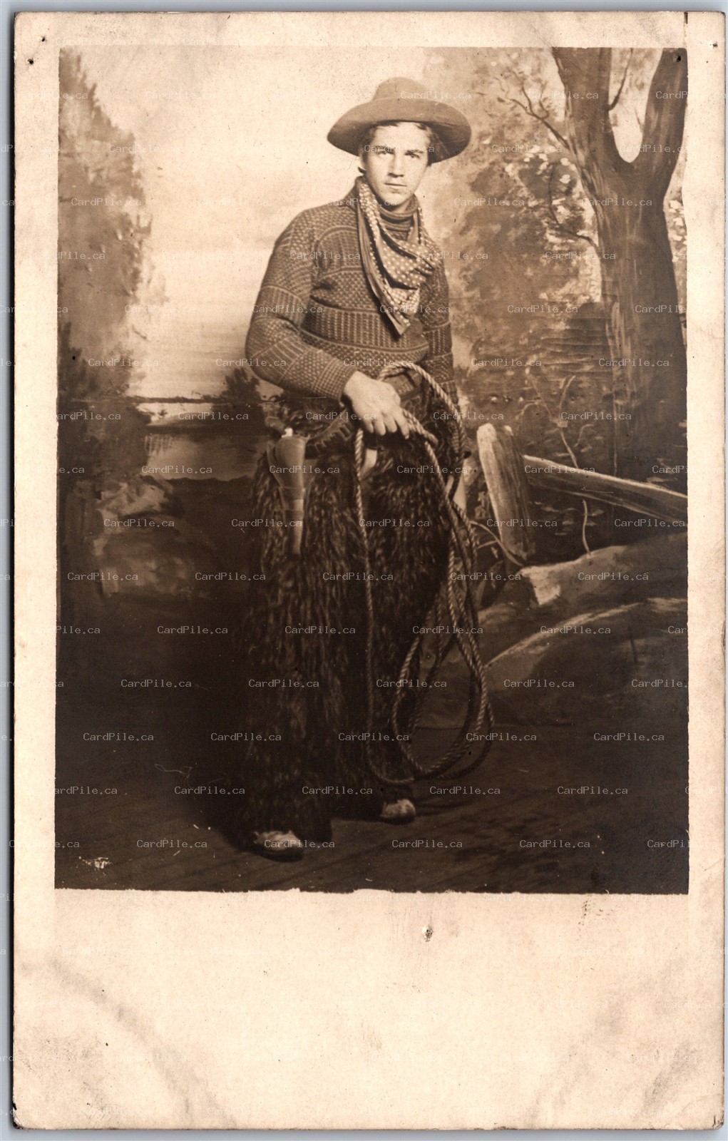 Postcard RPPC c1909 Seattle Washington Lyric Theatre George Hoffman Idaho Jack