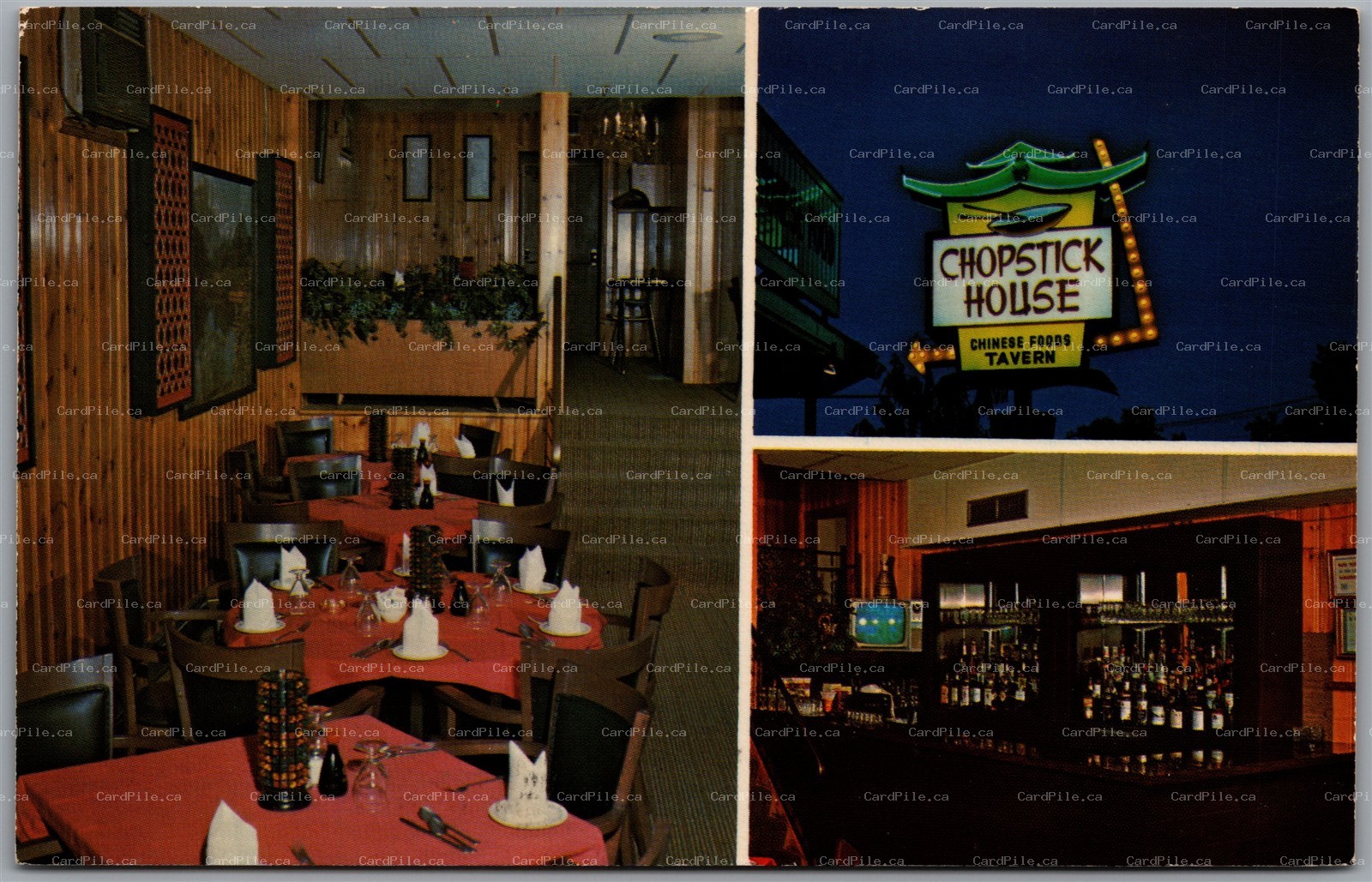 Postcard Point Edward Ontario The Chopstick House & Tavern Chinese Restaurant