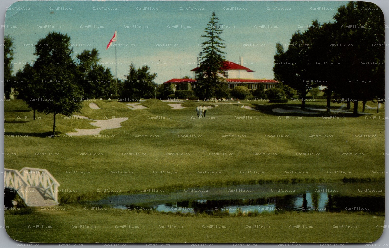Postcard Peterborough Ontario c1950s Kawartha Golf and Country Club by PECO