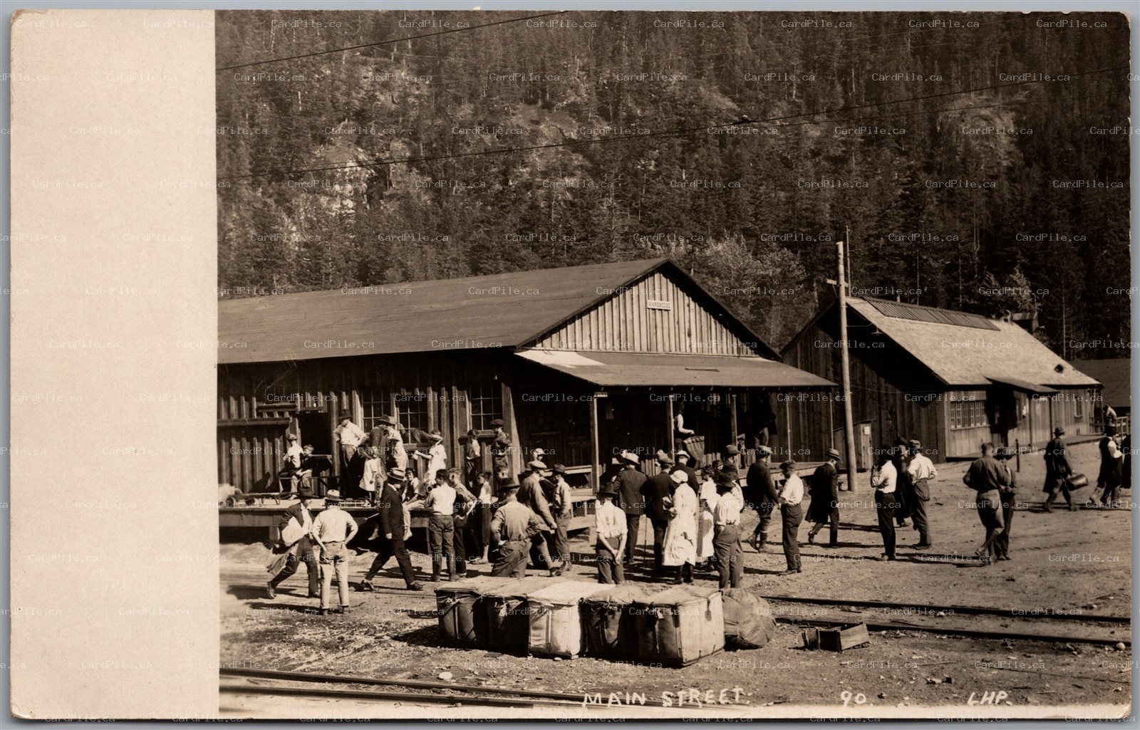 RPPC Newhalem Washington Seattle City Light Construction Camp Louis H. Pedersen