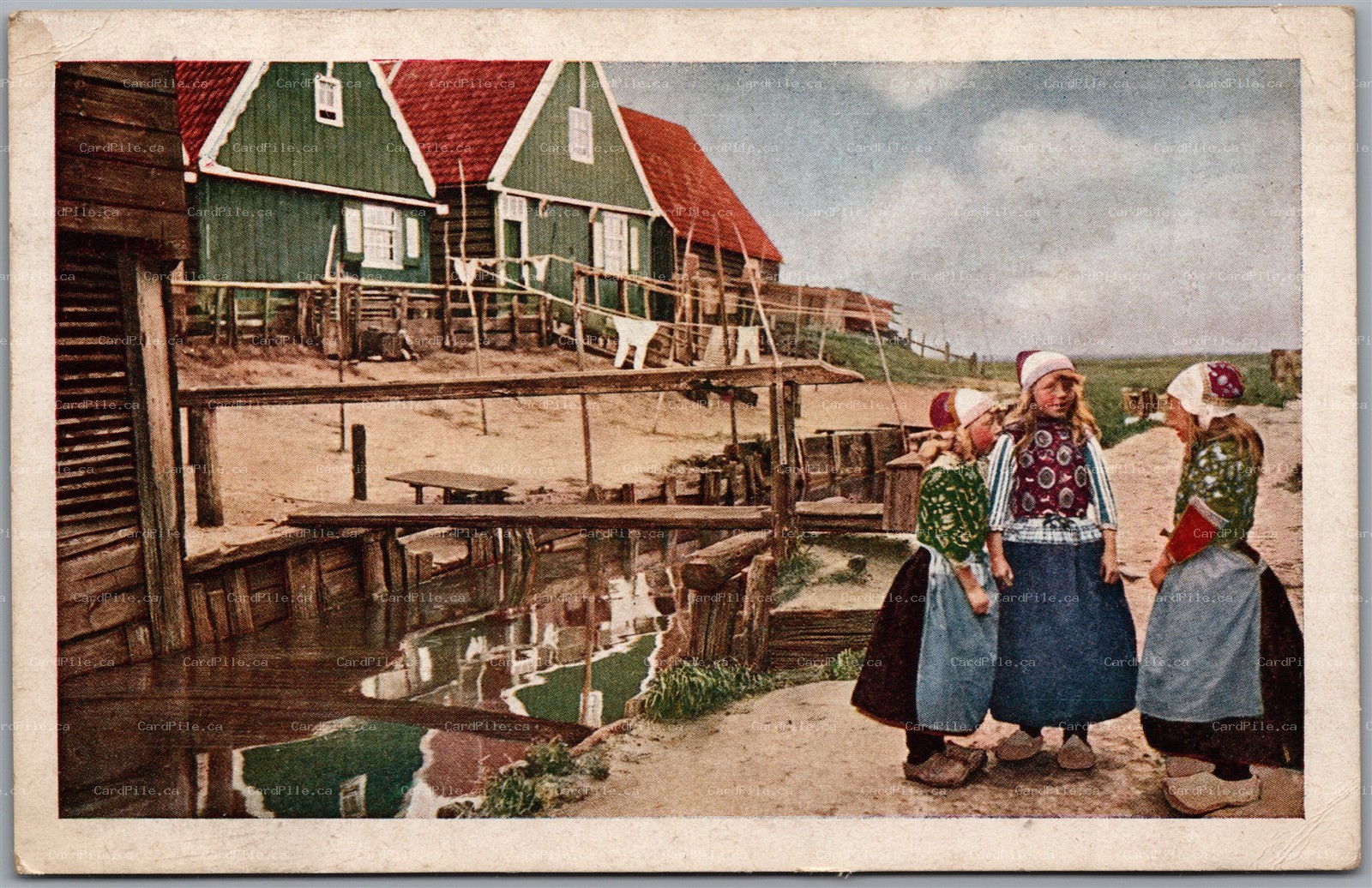 Postcard Amsterdam Netherlands Advertisement Erven Lucas Bols Distillers