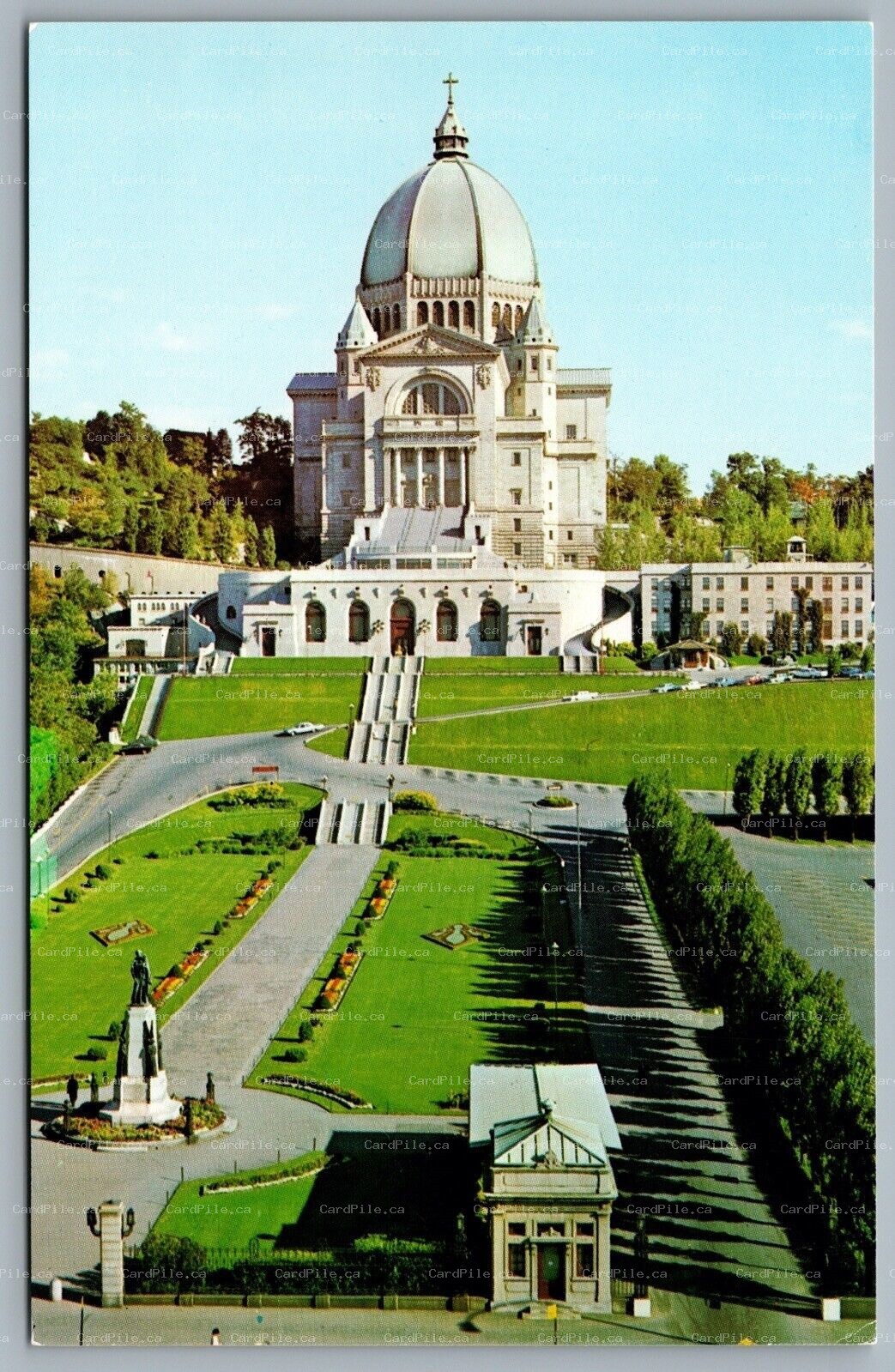 Postcard Montreal PQ c1970s Saint Joseph’s Oratory of Mount Royal