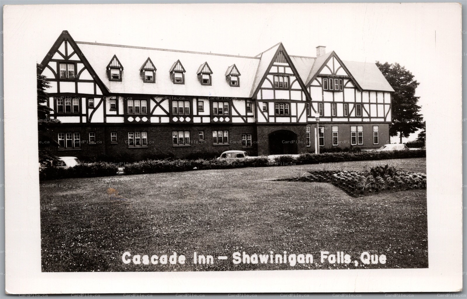 Postcard RPPC c1952 Shawinigan Falls Quebec Cascade Inn