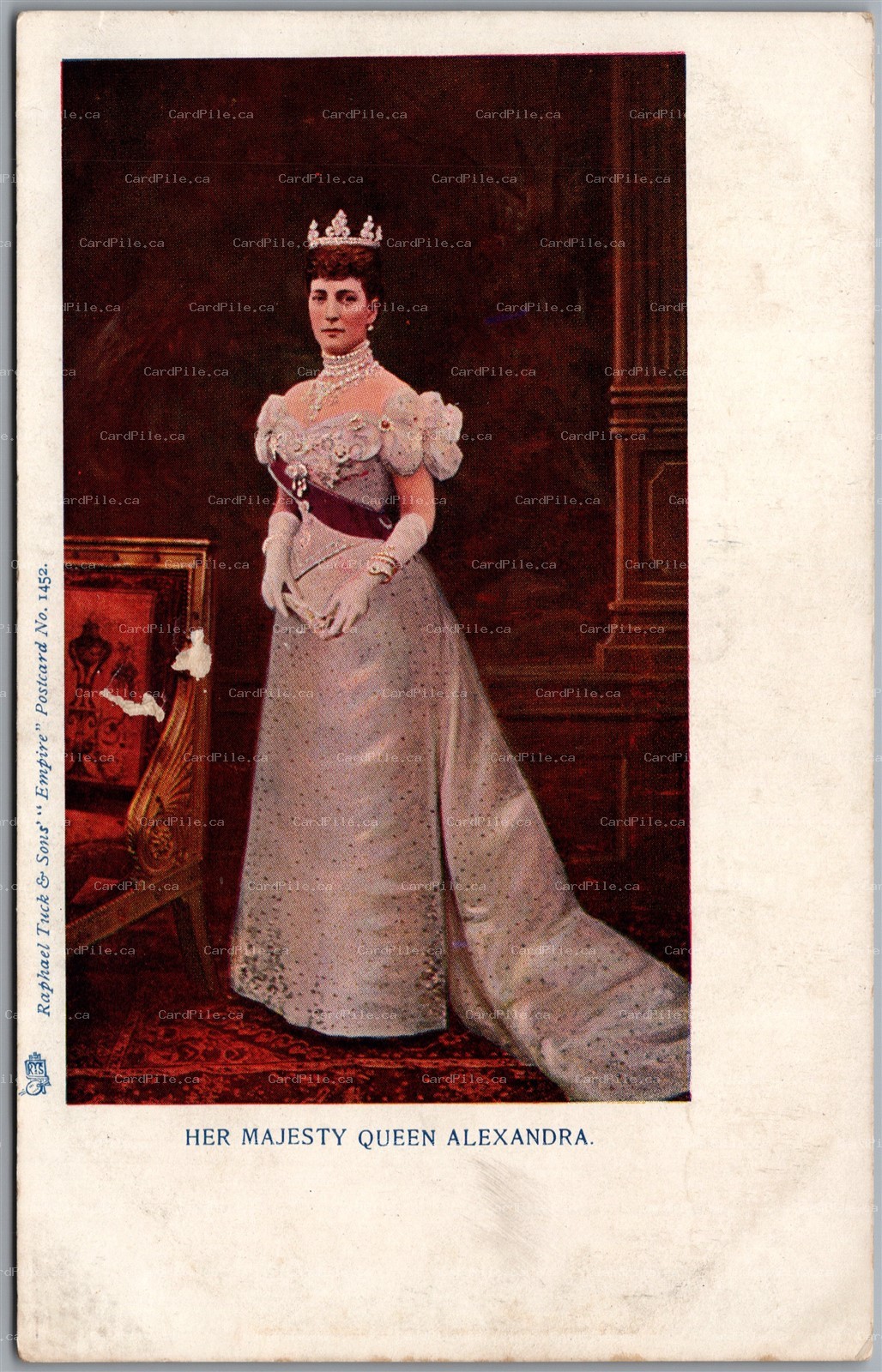 Postcard Tuck Her Majesty Queen Alexandra Empire Series 1452