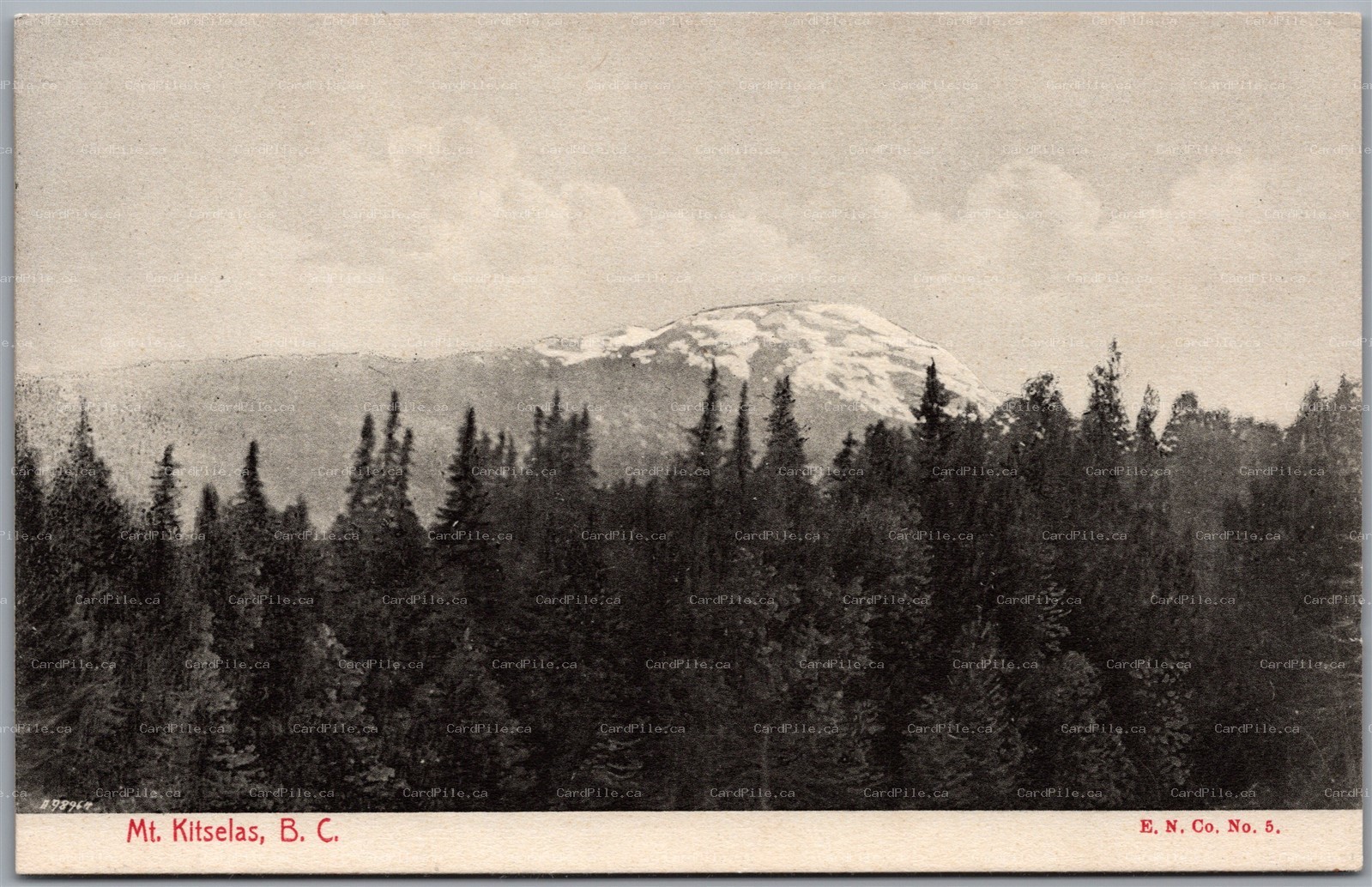 Postcard Skeena Region British Columbia Mt. Kitselas